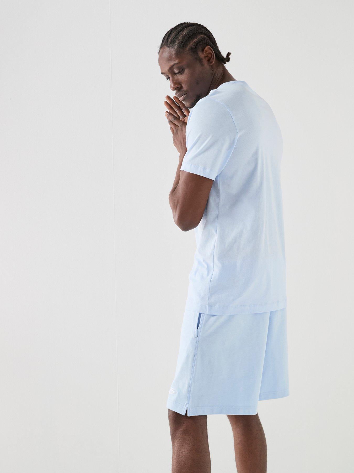 Image 6 of 7 of Nike Mens Sportswear Club T-Shirt - Blue