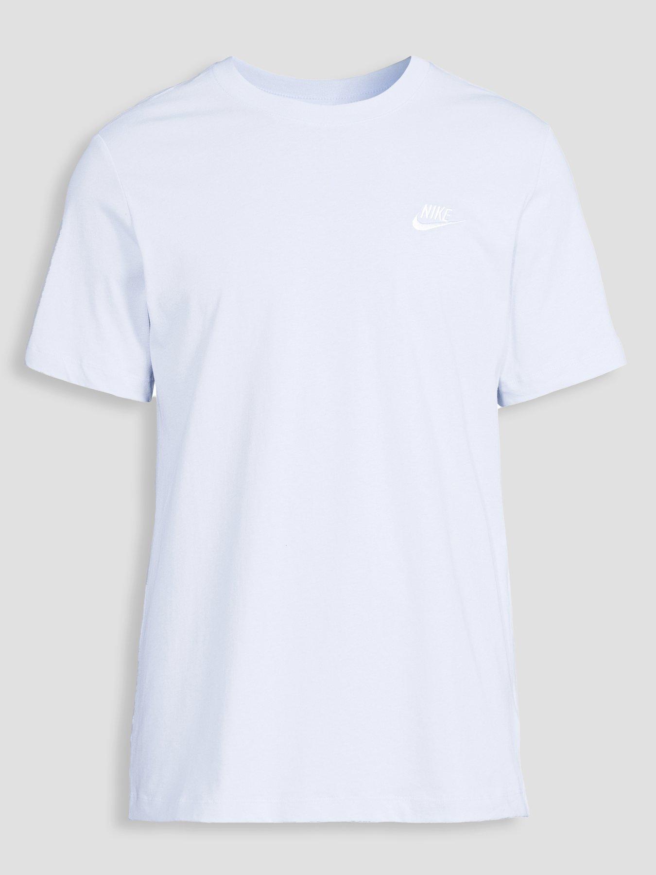 Image 7 of 7 of Nike Mens Sportswear Club T-Shirt - Blue