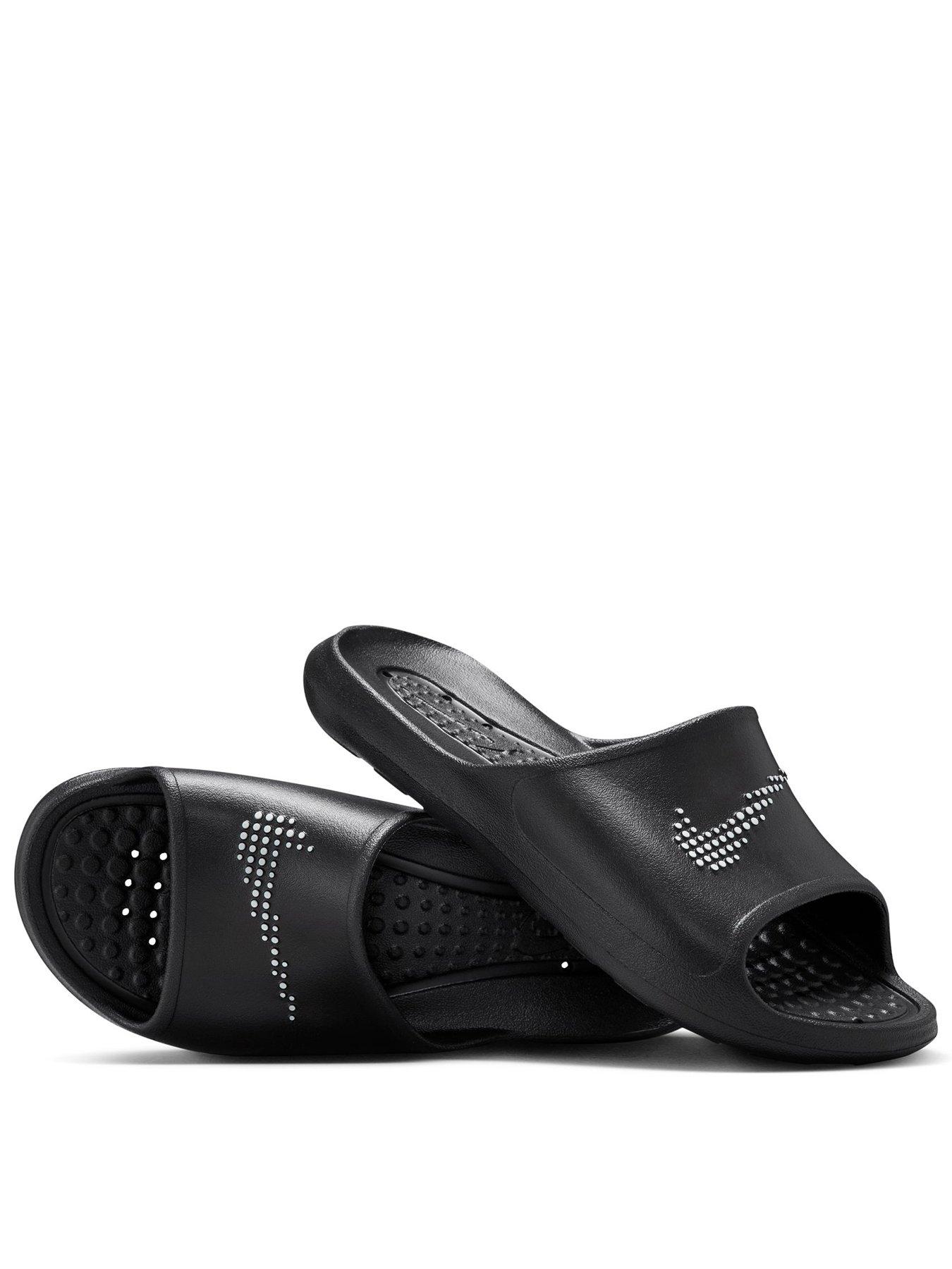 Nike Mens Victori One Slides - Black