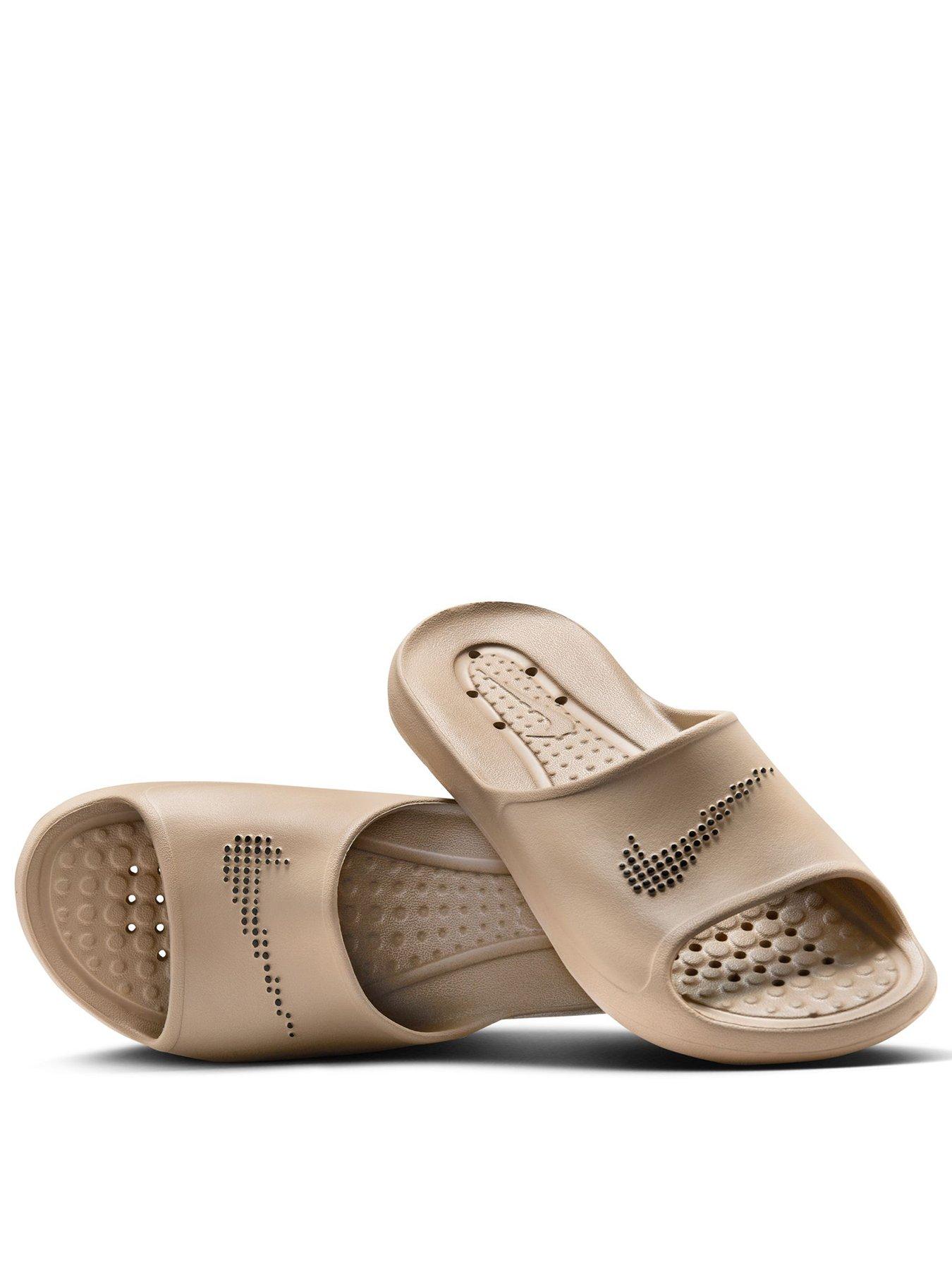 Nike Mens Victori One Slides - Brown