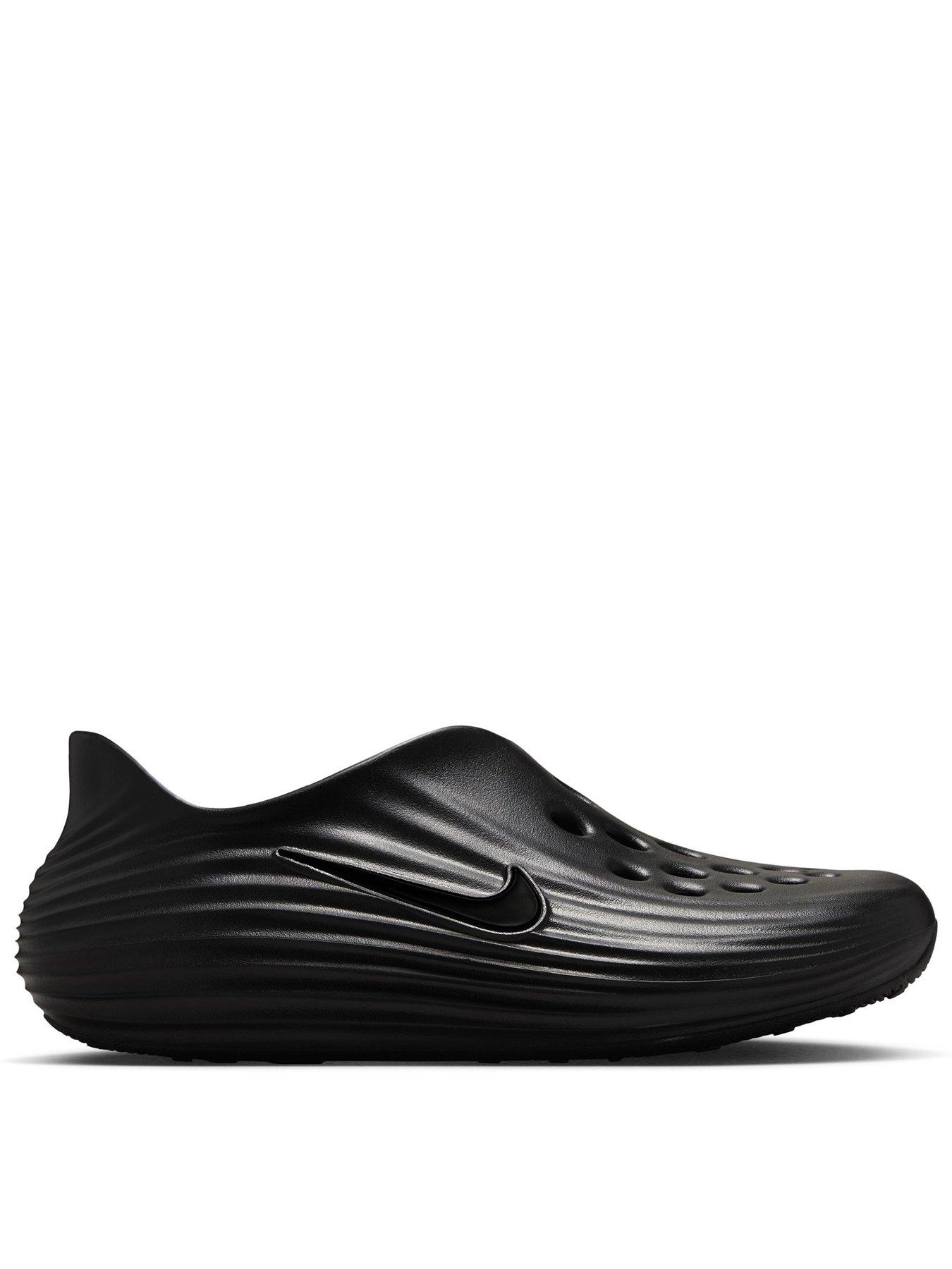 Nike Mens ReactX Rejuven8 Recovery Shoe, Black/Black-Black, Size 10, Men