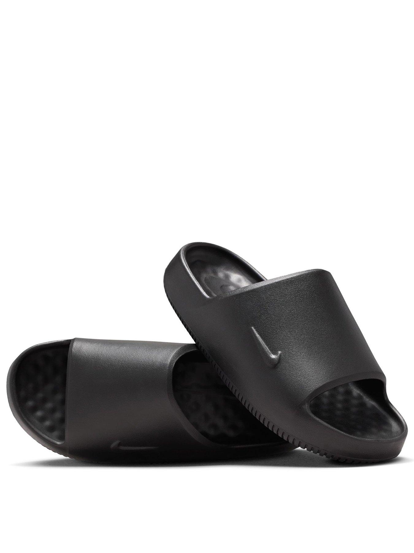 Image 1 of 6 of Nike Mens Calm 2.0 Slides - Black