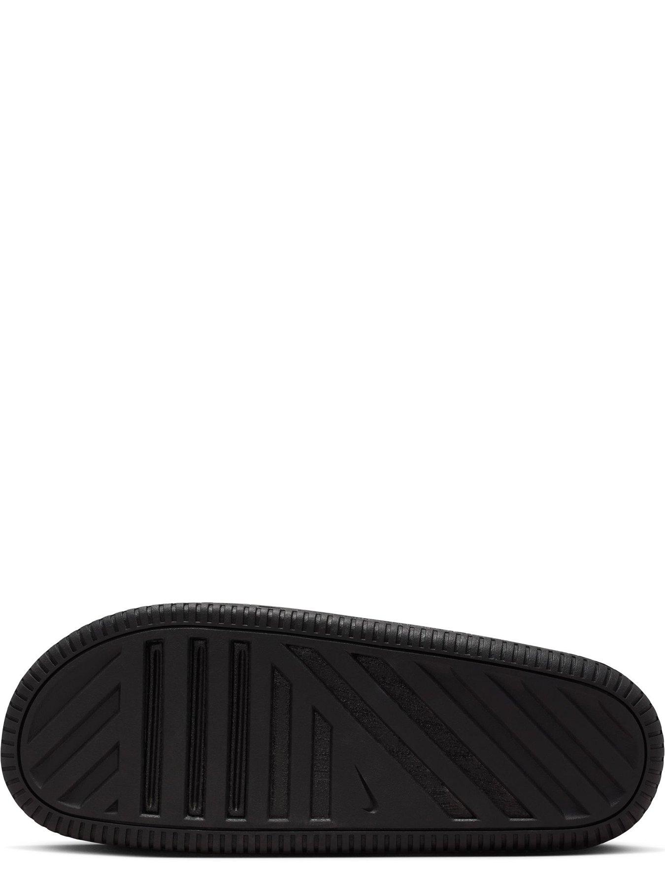 Image 4 of 6 of Nike Mens Calm 2.0 Slides - Black