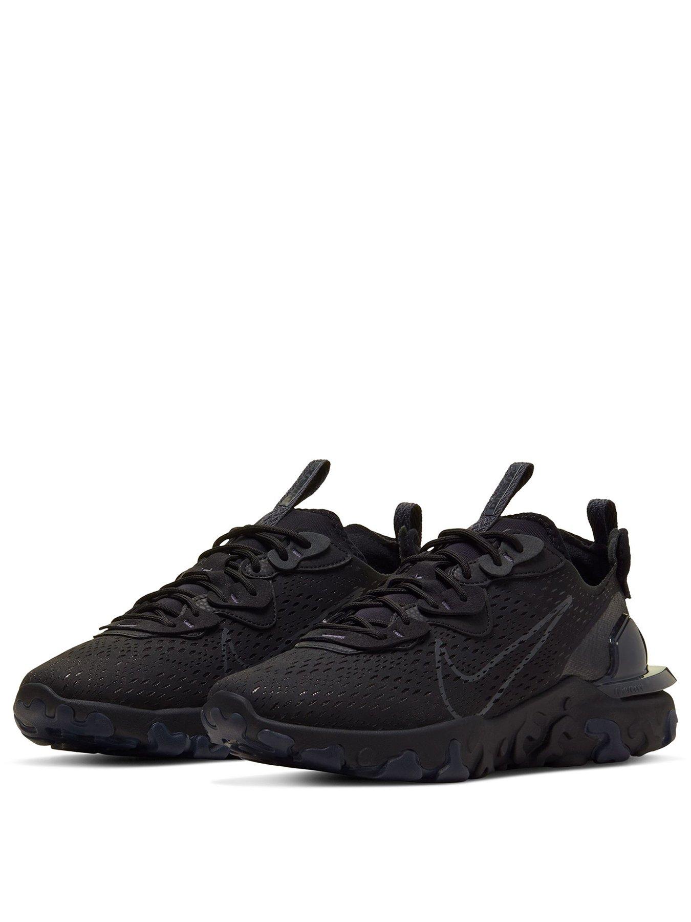 Image 2 of 6 of Nike Men's React Vision Trainers - Black