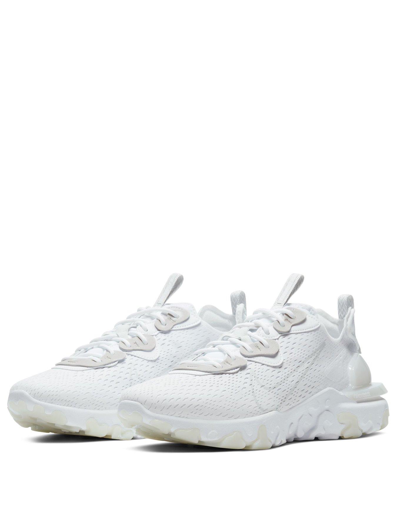 Image 2 of 6 of Nike Men's React Vision Trainers - White