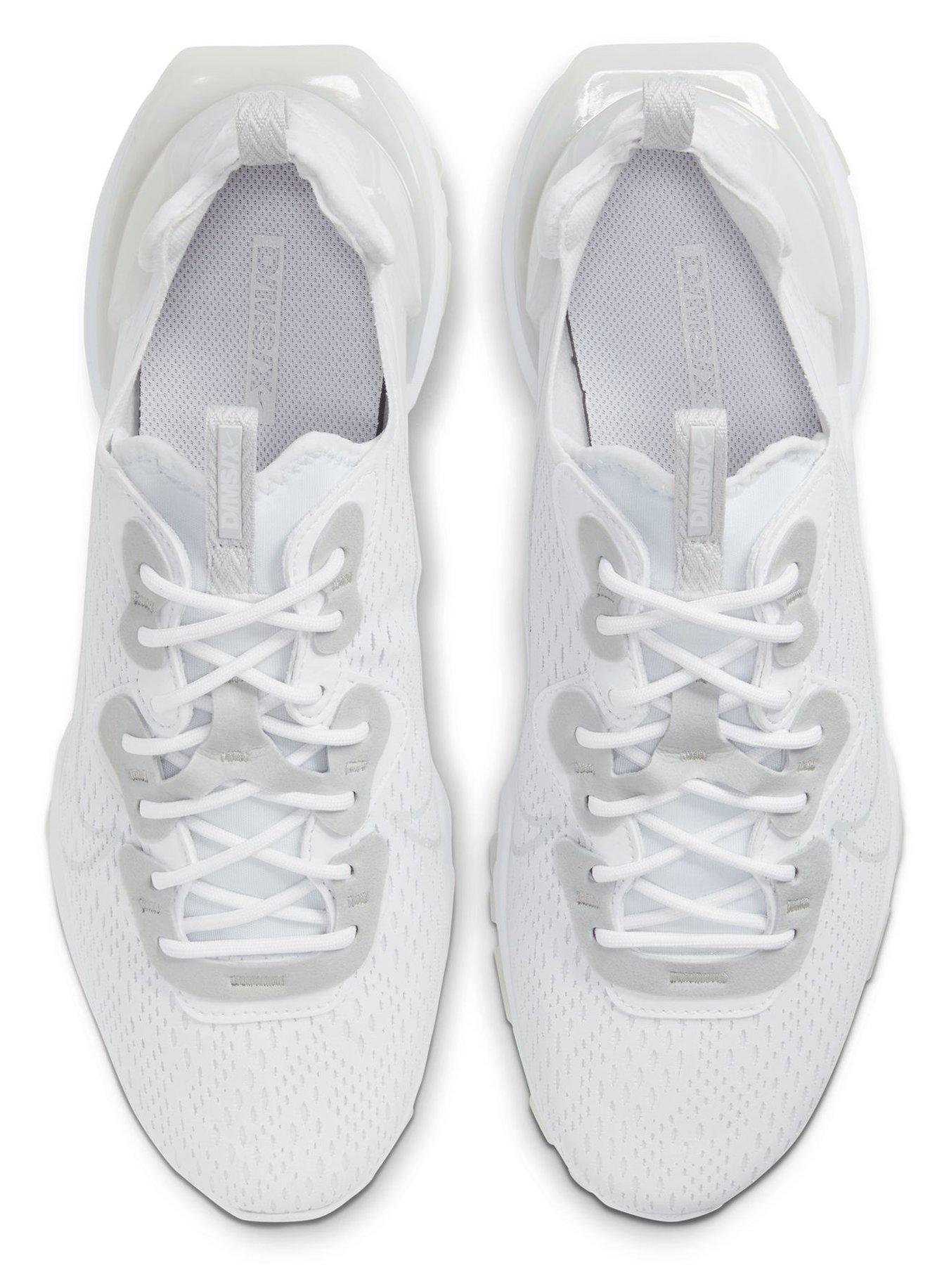 Image 4 of 6 of Nike Men's React Vision Trainers - White