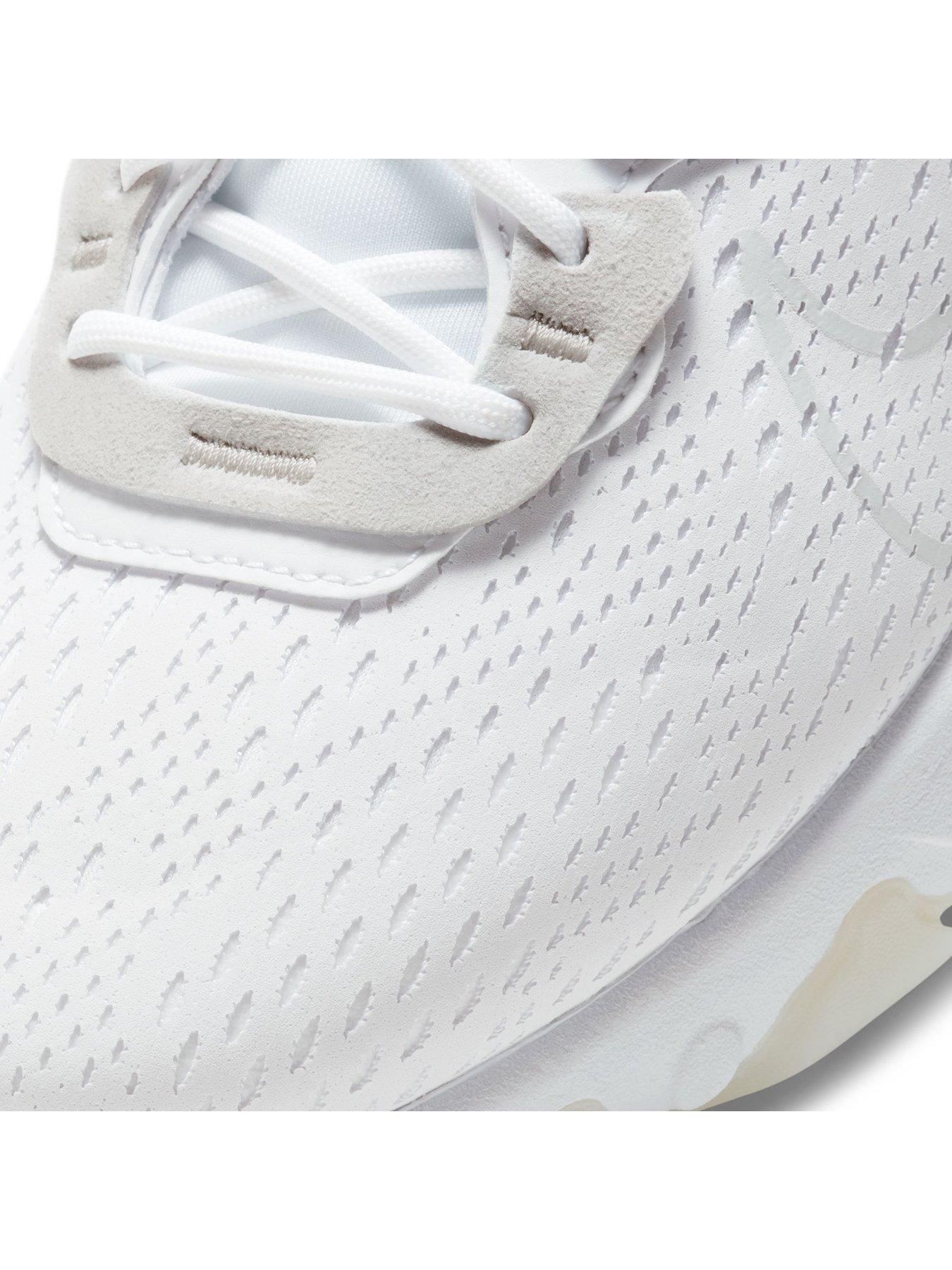 Image 6 of 6 of Nike Men's React Vision Trainers - White