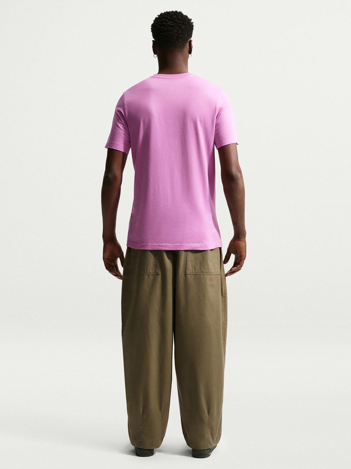 Image 2 of 5 of Nike Mens Sportswear Icon Swoosh T-Shirt - Purple