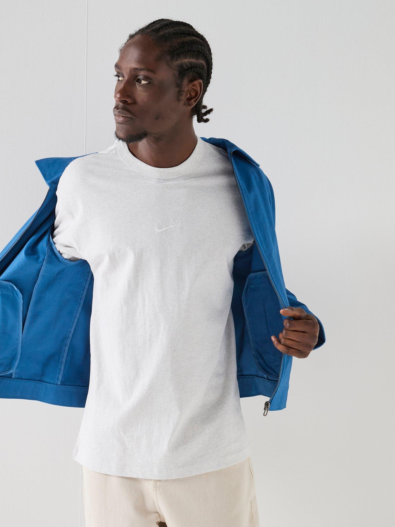 Image 1 of 7 of Nike Mens Sportswear Premium Essentials Loose T-Shirt - White