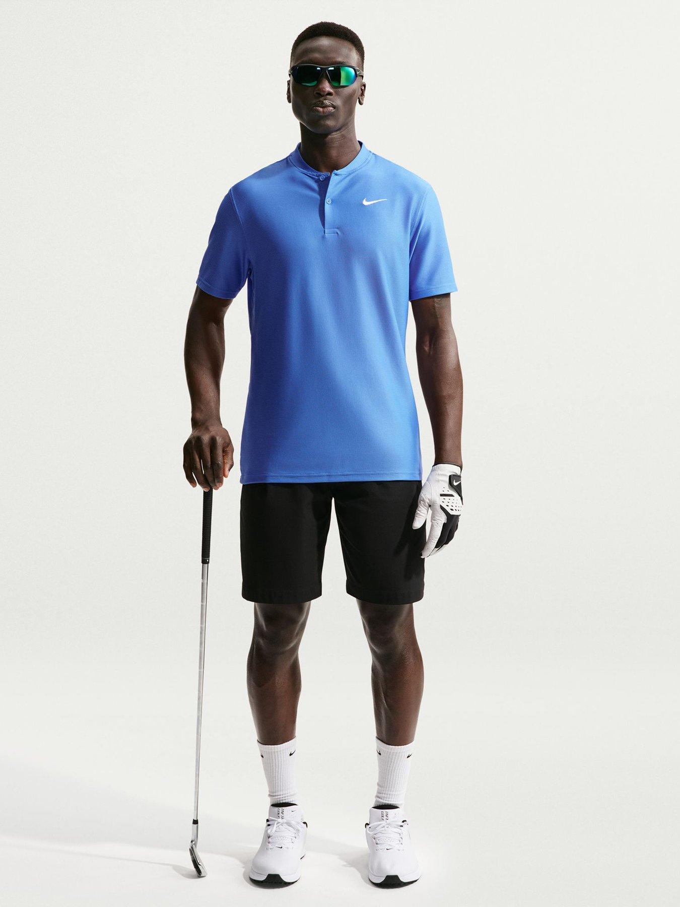 Nike Mens Golf Victory Blade Polo Shirt - Blue