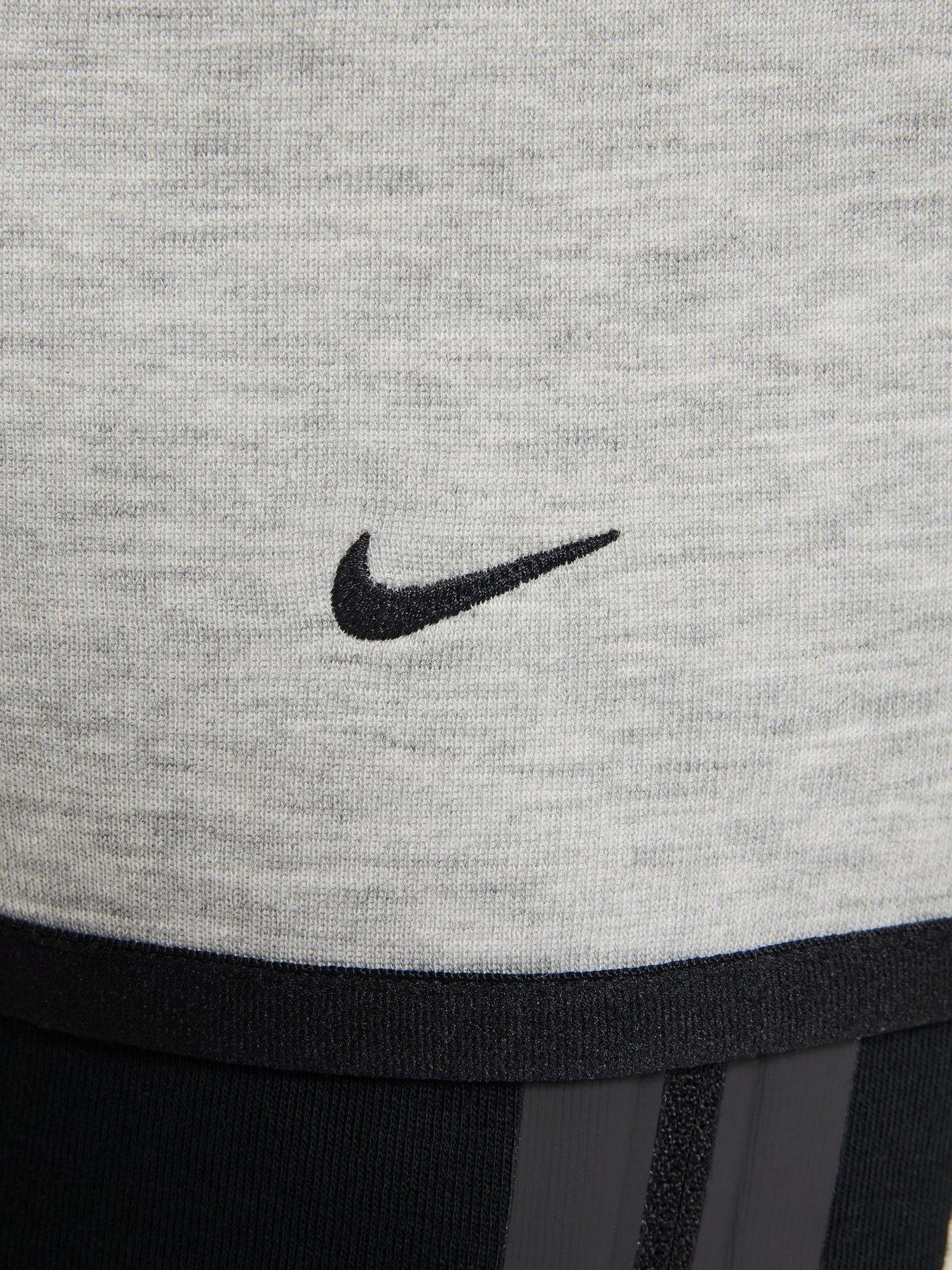 Image 7 of 7 of Nike Big Kids Tech Fleece Full Zip Hoodie - Black