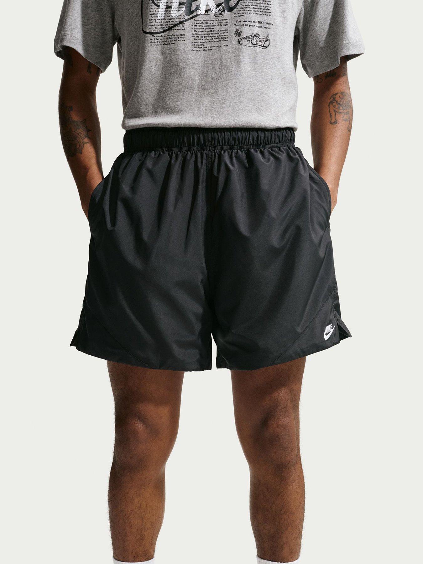 Image 1 of 6 of Nike Mens Windrunner Lightweight Woven Shorts - Black