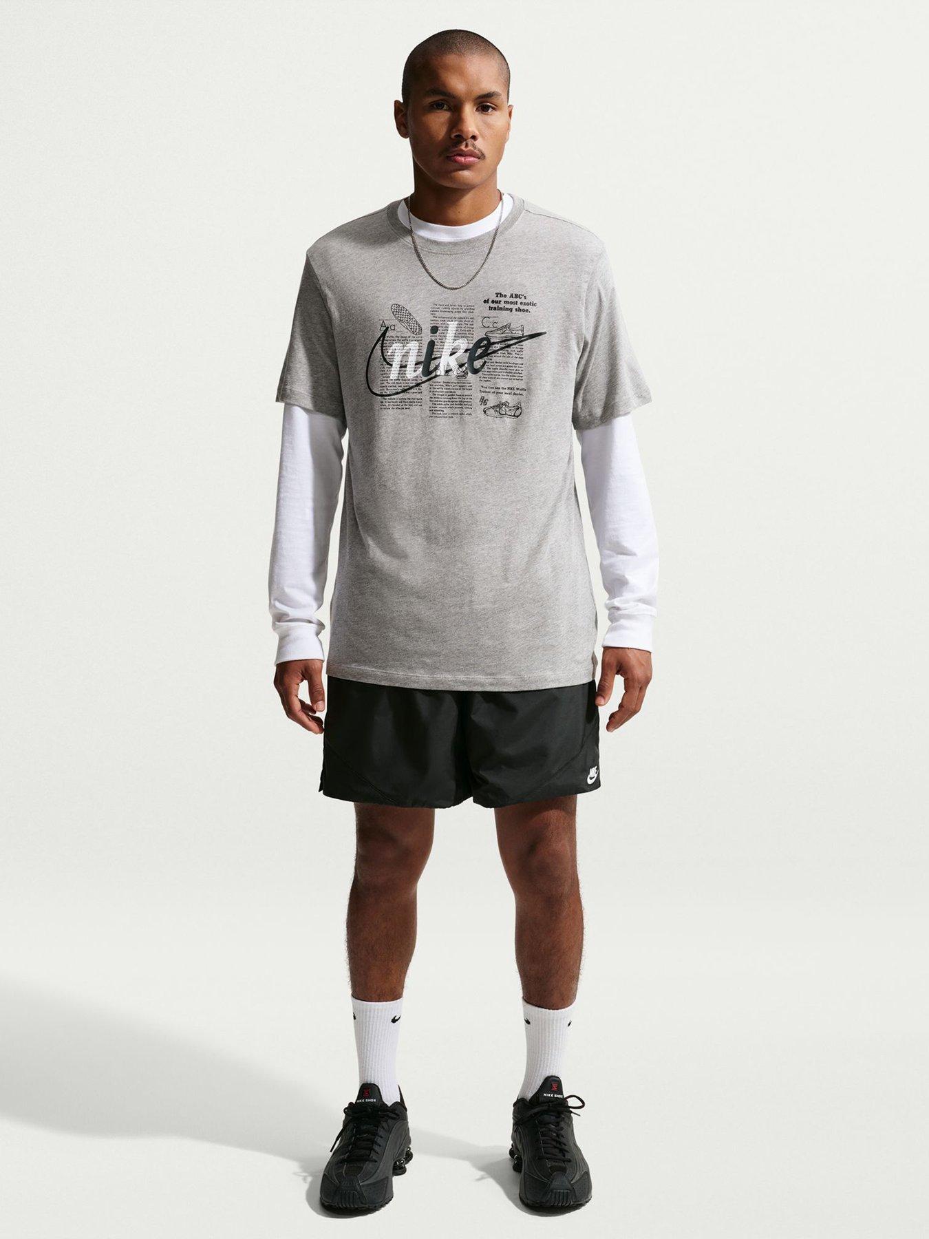 Image 3 of 6 of Nike Mens Windrunner Lightweight Woven Shorts - Black