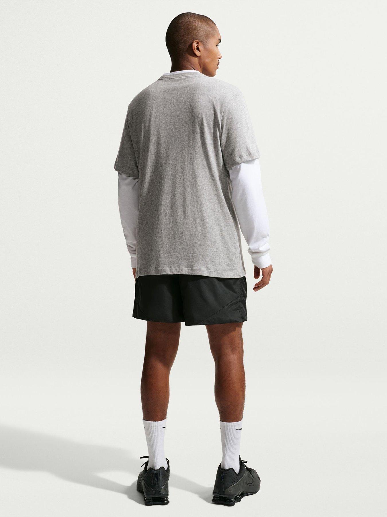 Image 4 of 6 of Nike Mens Windrunner Lightweight Woven Shorts - Black