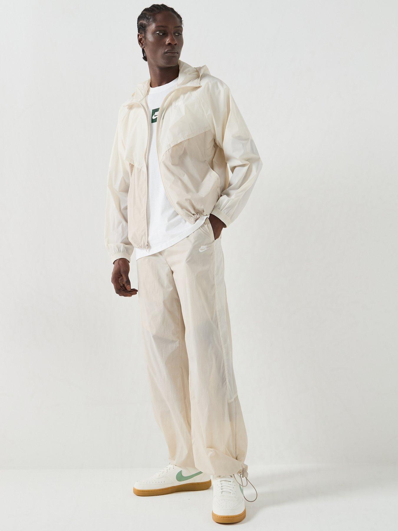 Image 3 of 7 of Nike Mens Windrunner Lightweight Unlined Uv Jacket - Cream