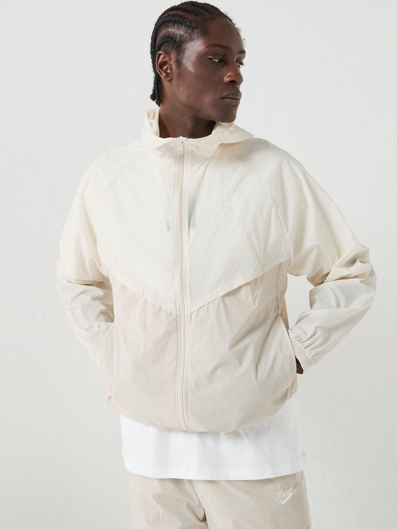 Image 5 of 7 of Nike Mens Windrunner Lightweight Unlined Uv Jacket - Cream