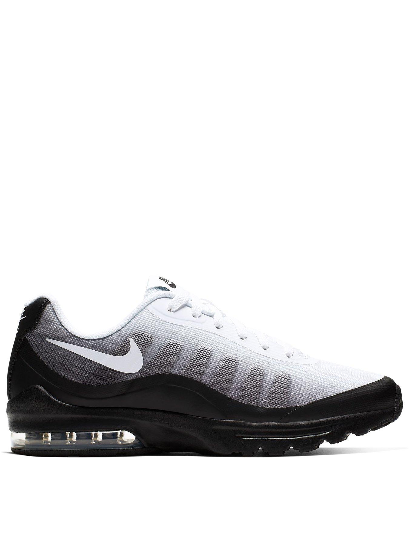 Image 1 of 7 of Nike Mens&nbsp;Air Max Invigor Print Trainers - Black/White