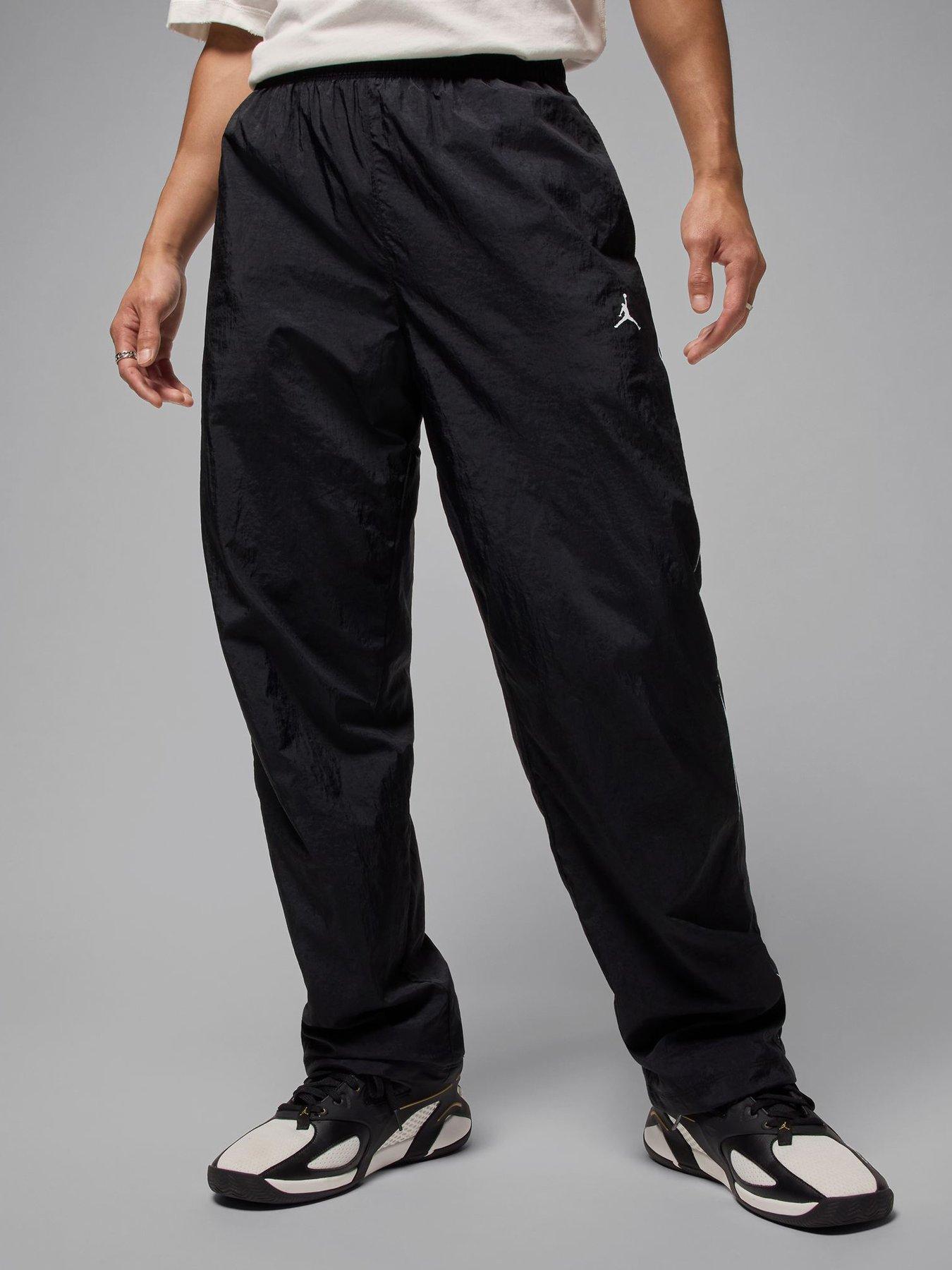 Jordan Nike Mens Sport Classic Pants, Black/White, Size Xl, Men
