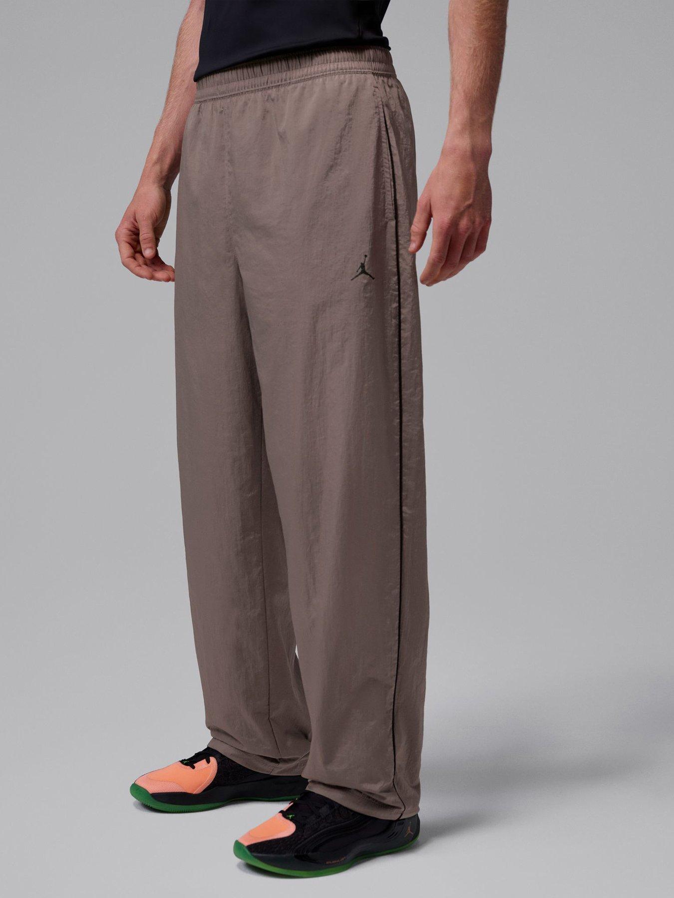 Jordan Nike Mens Sport Classic Pants, Olive Grey/Black, Size Xl, Men