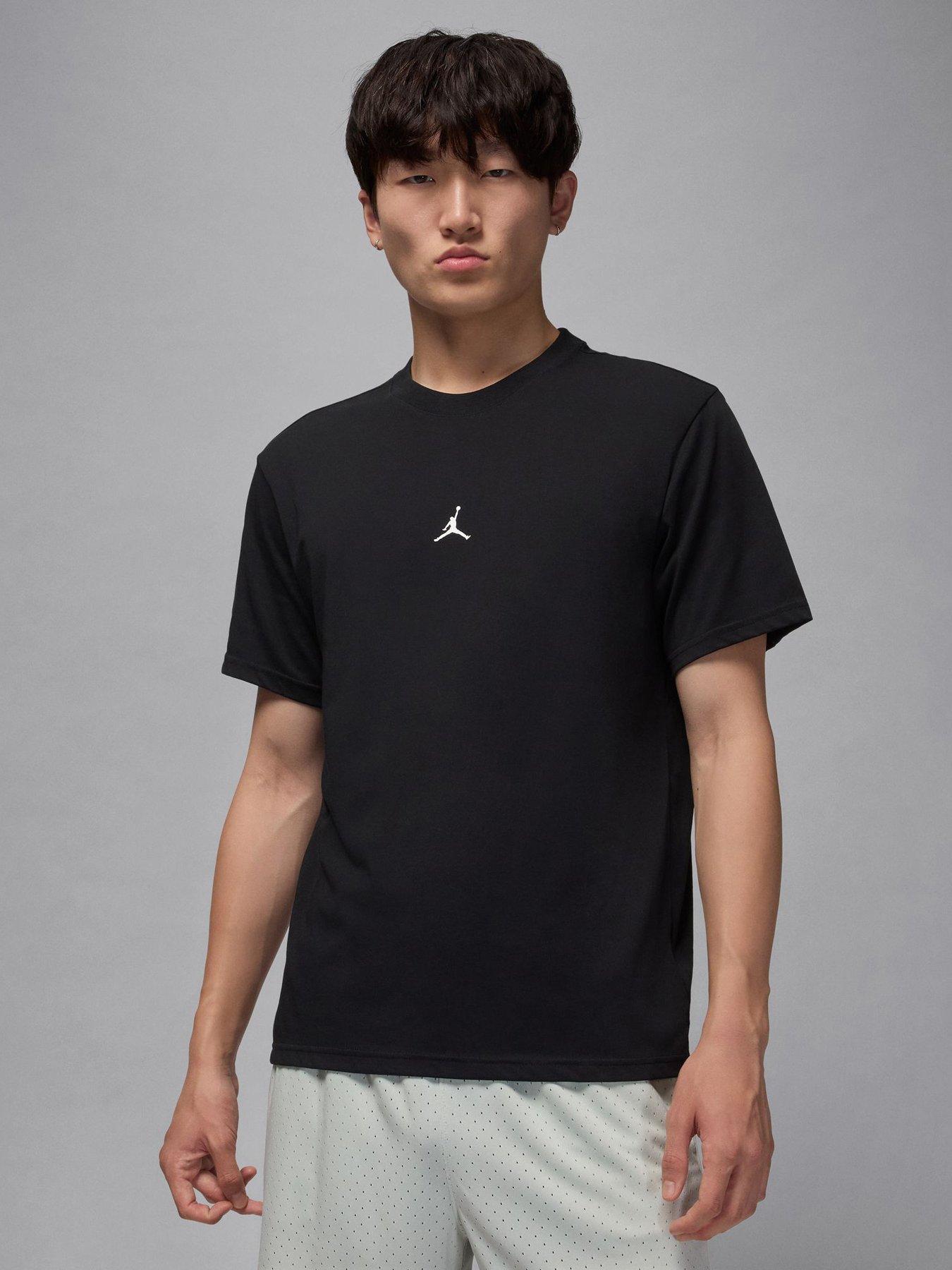 Image 1 of 5 of Jordan Nike Mens Dri-FIT Jumpman T-Shirt - Black