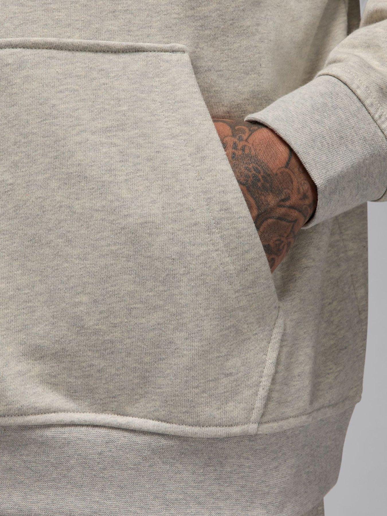 Image 4 of 6 of Jordan Nike Mens Dri-FIT Sport Pullover Hoodie - Black