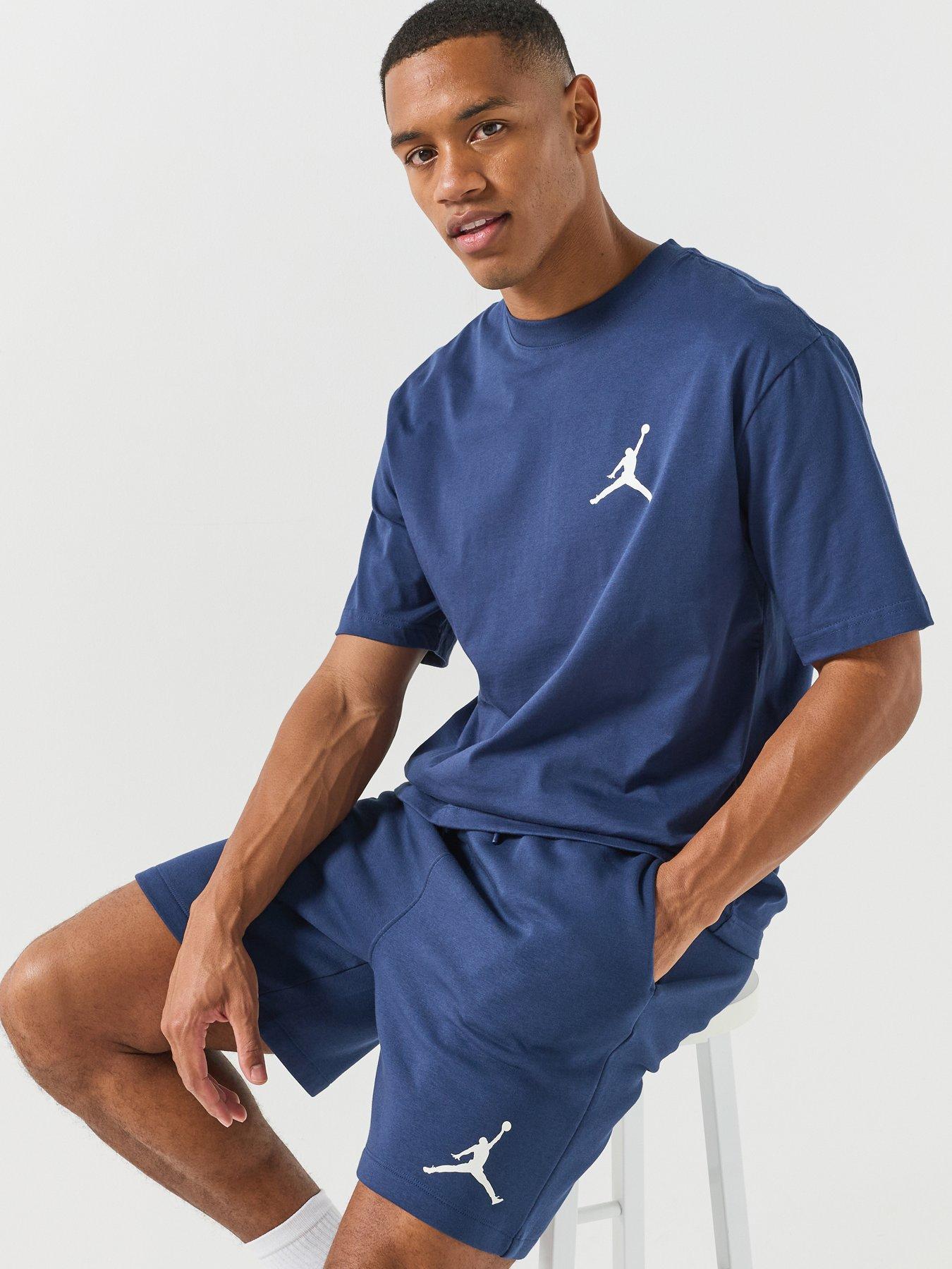 Jordan Nike Mens Jumpman T-Shirt - Blue