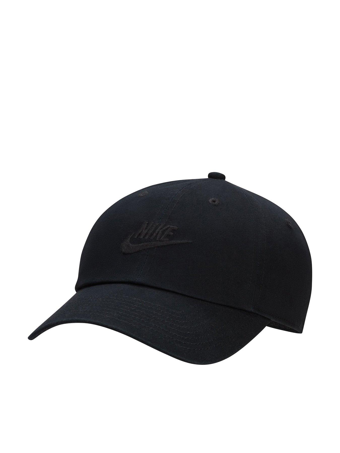 Nike Mens Club Unstructured Futura Wash Cap - Black