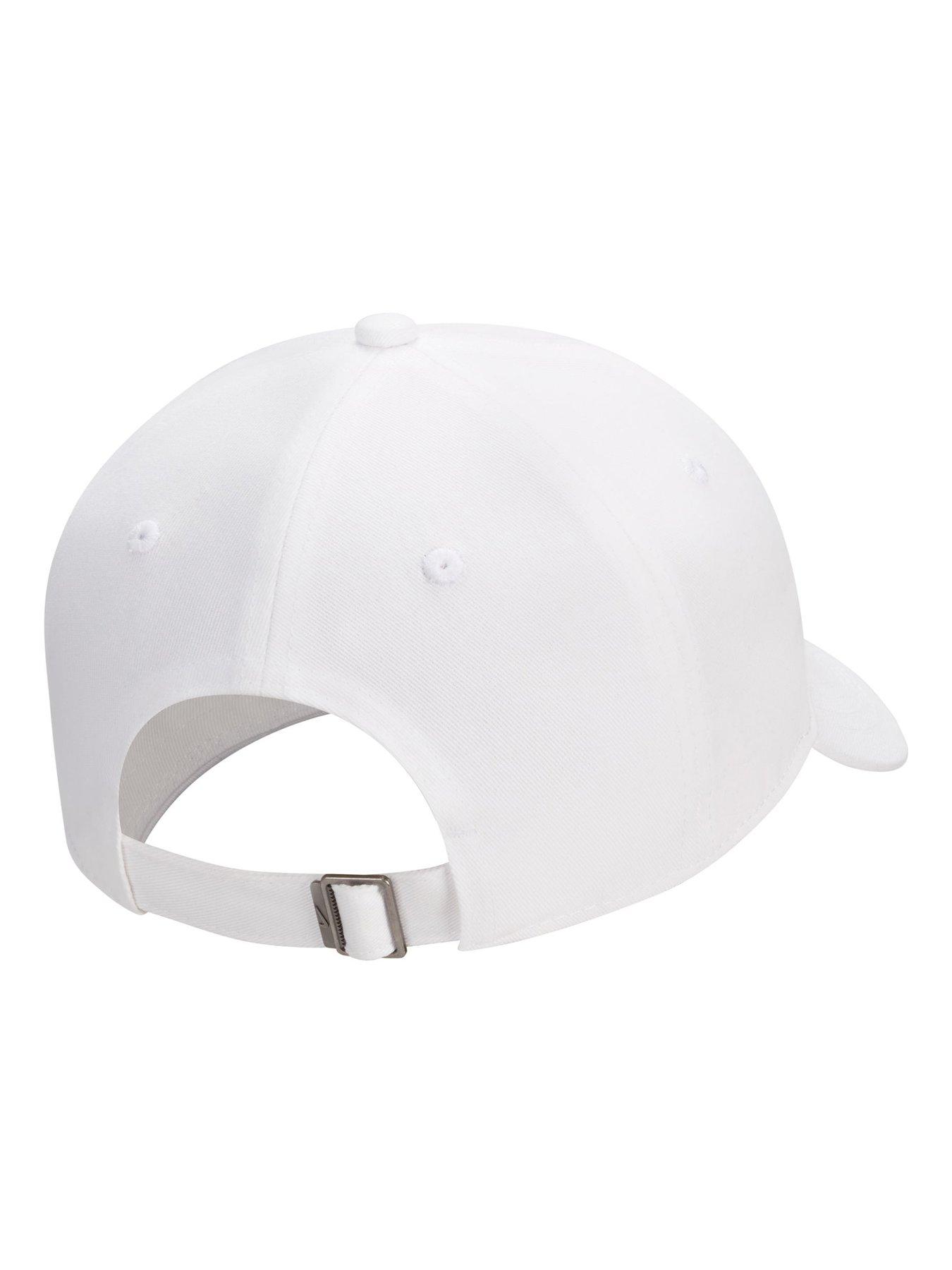 Image 2 of 2 of Nike Mens Club Unstructured Futura Wash Cap - White