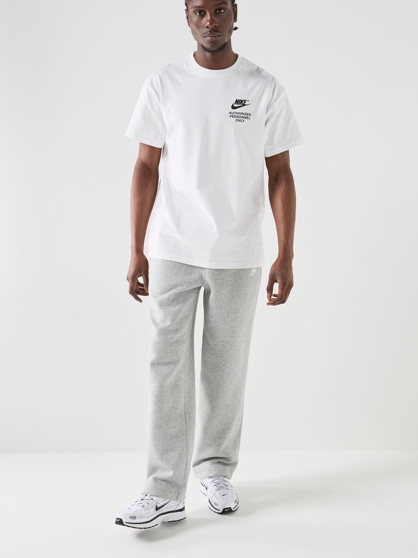Image 3 of 7 of Nike Mens Club Bungee Pants - Grey
