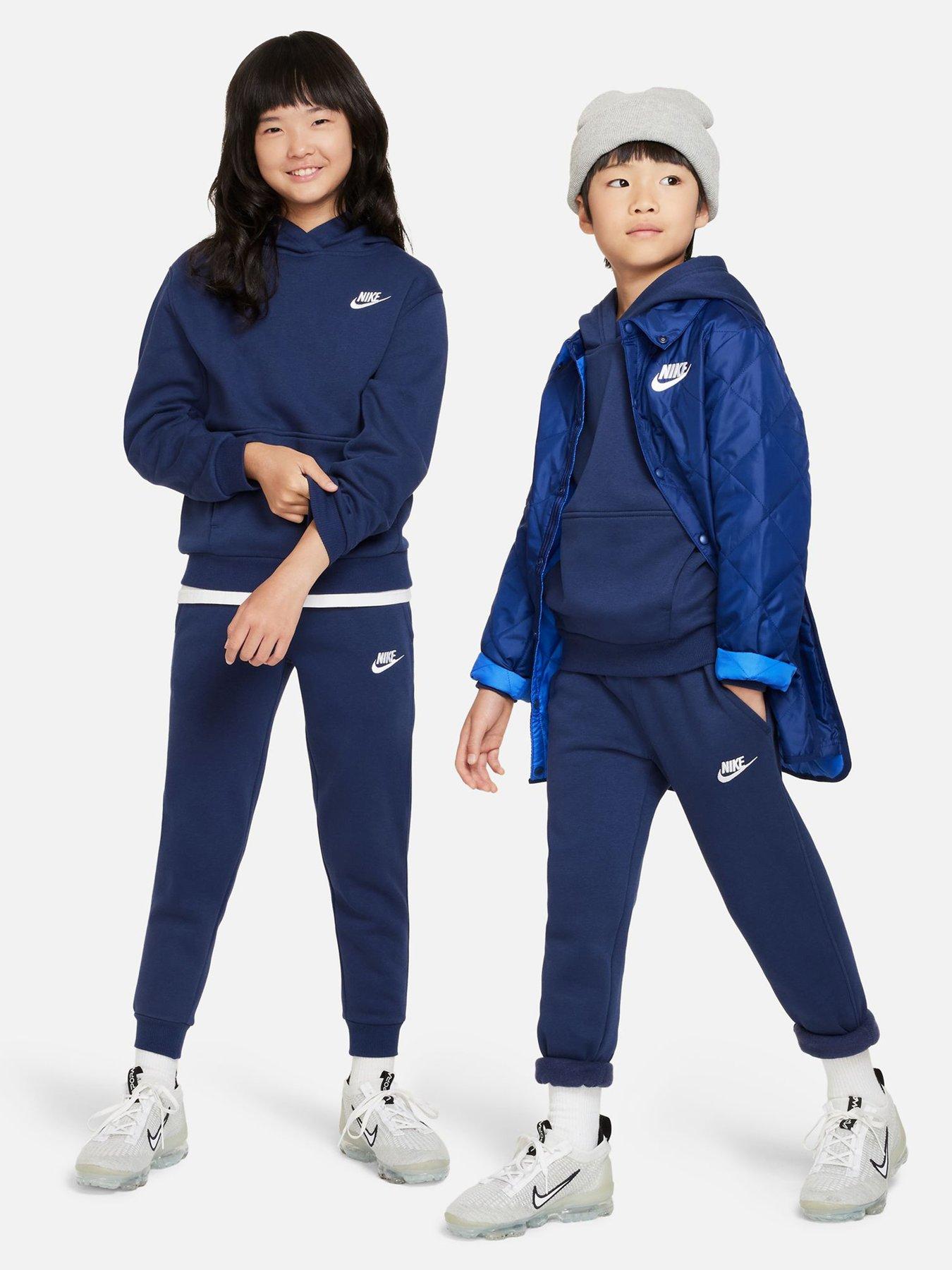 Image 3 of 6 of Nike Big Kids Sportswear Club Joggers - Navy