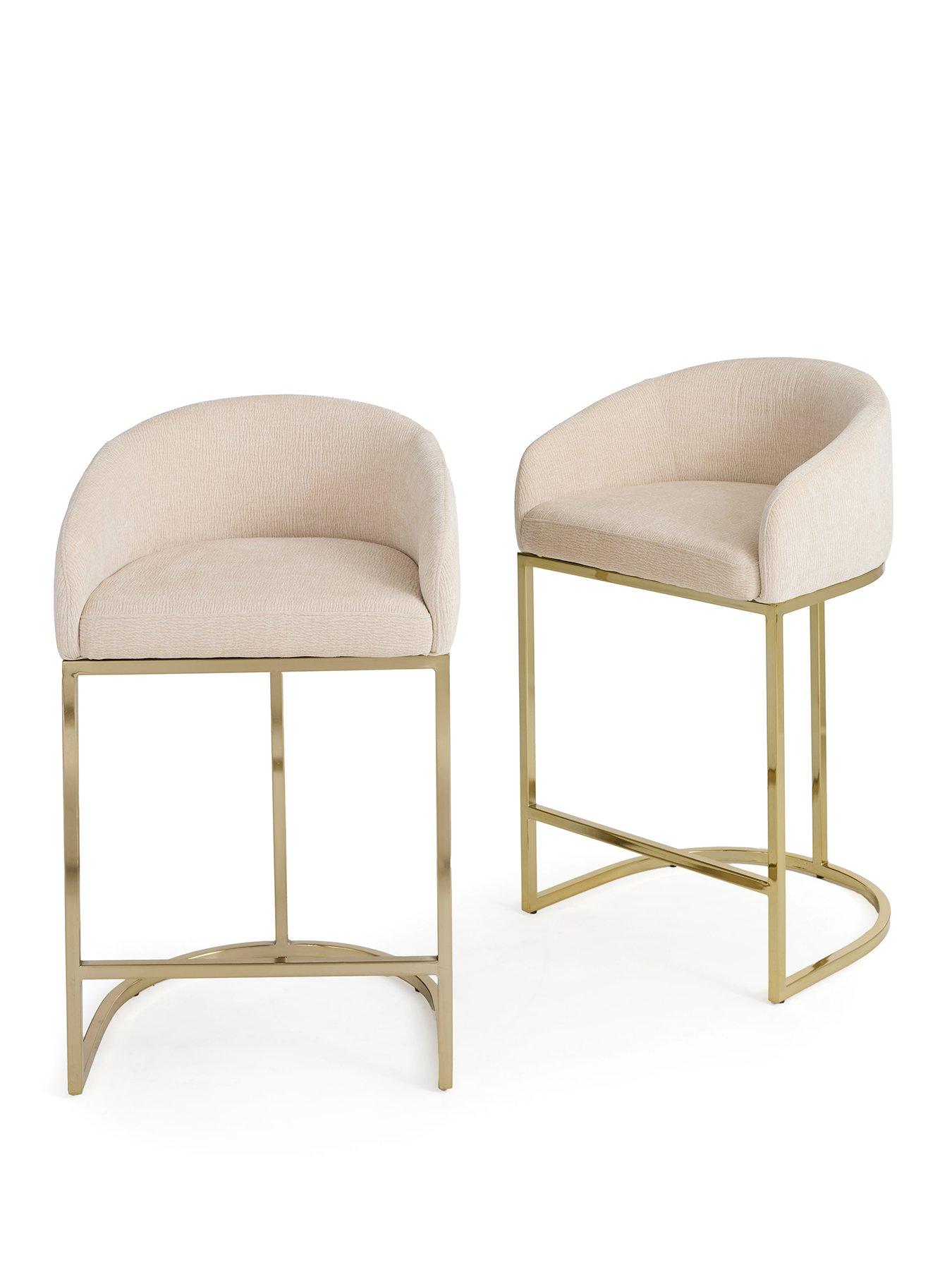 Image 2 of 7 of The Very Collection Nea Pair Of Bar Stools - FSC&reg; Certified