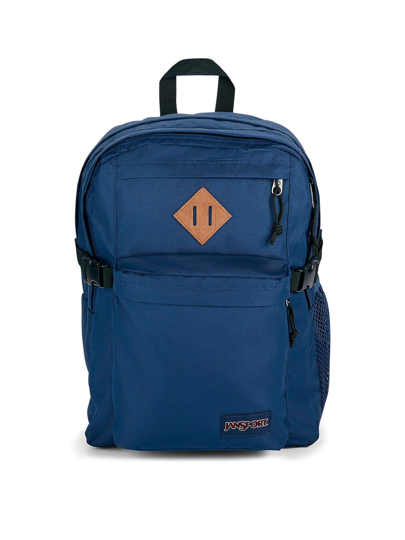 Image 1 of 7 of JanSport Main Campus Backpack - Blue
