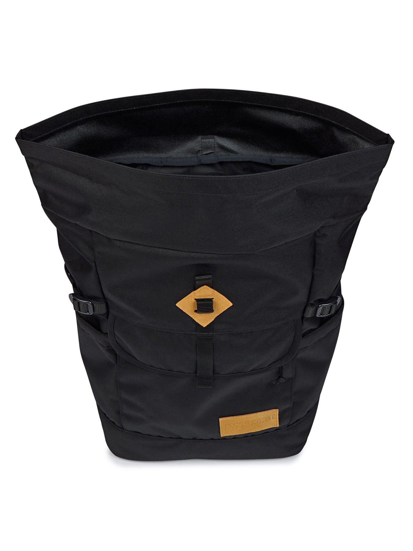 Image 3 of 7 of JanSport Hatchet Rolltop&nbsp;Backpack - Black
