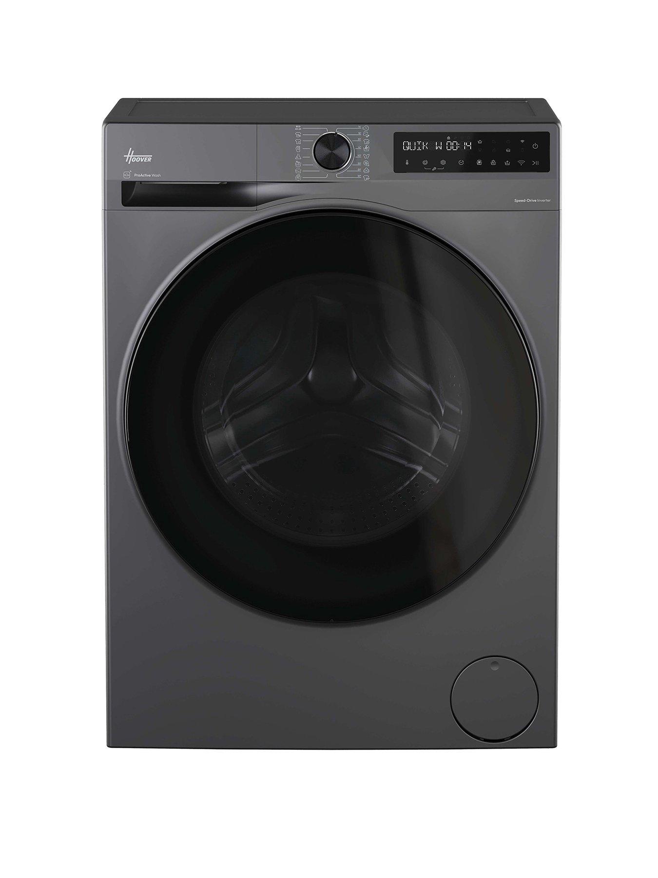 Hoover Pro Wash Series 5 HBP 410BL8G-80 10kg Washing Machine, A Rated, 1400 rpm, Graphite, Wifi