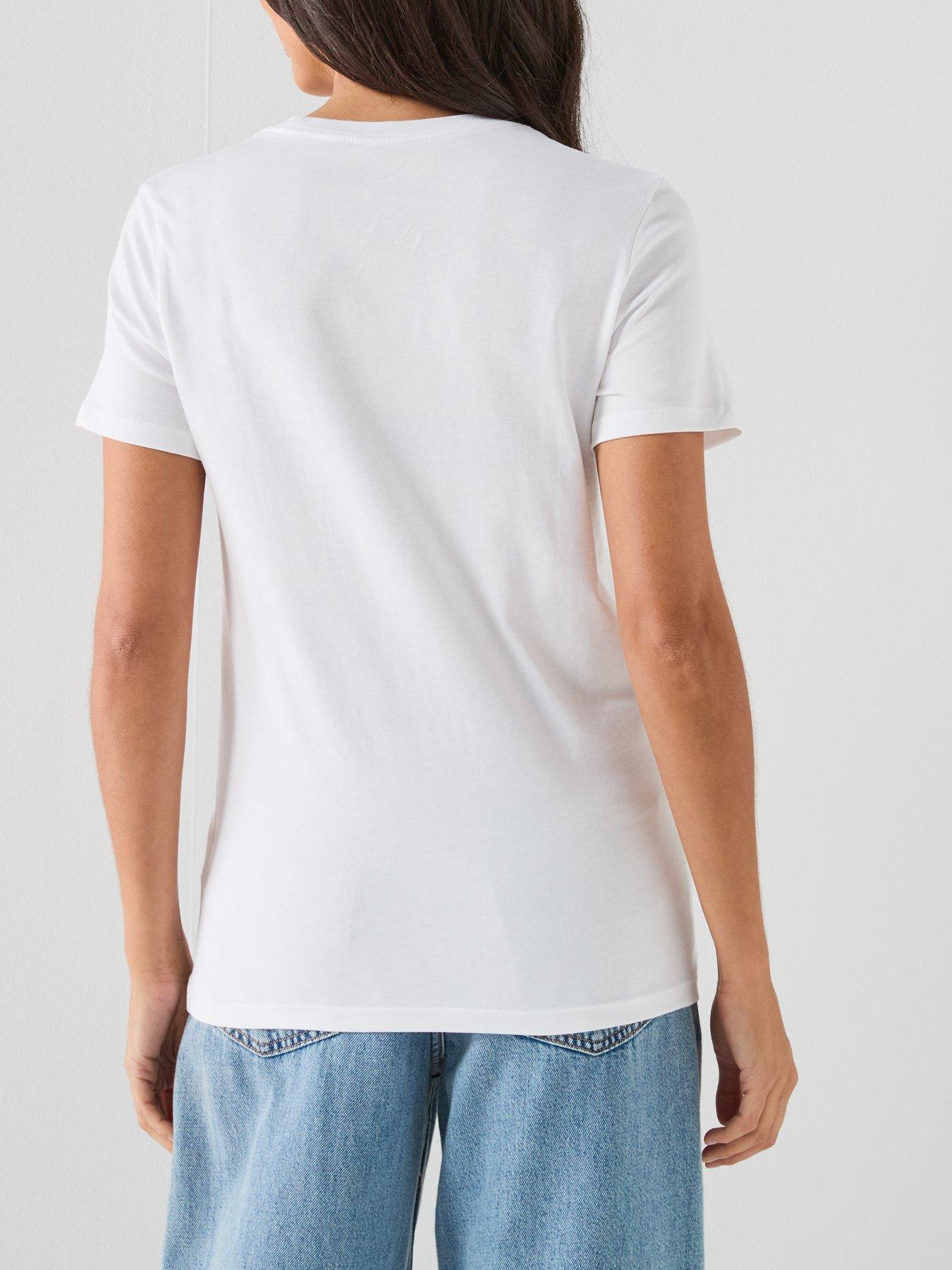 Image 2 of 5 of Nike &nbsp;Womens&nbsp;England Crest T-Shirt - White