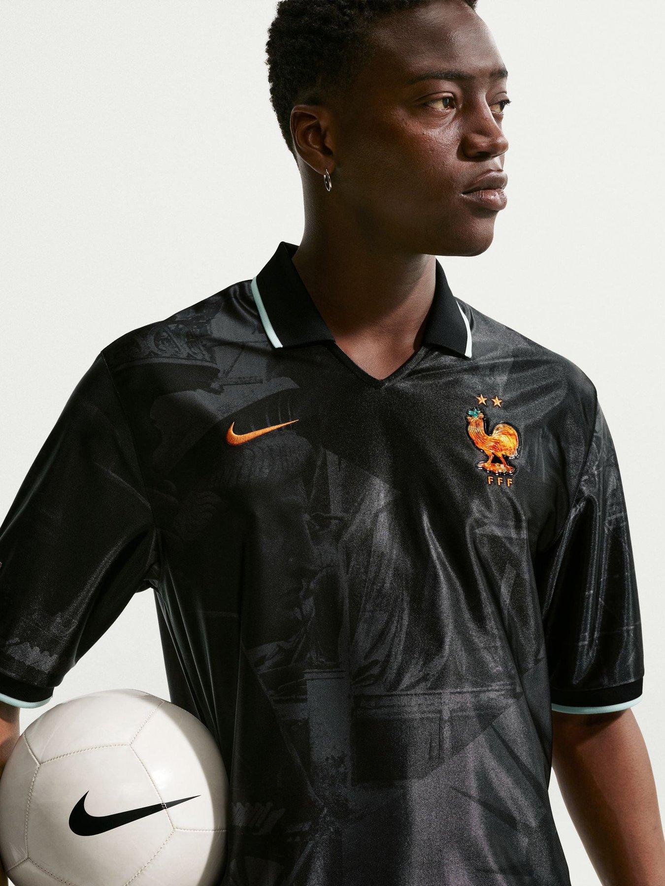 Nike Mens France Energy Replica Shirt - Black