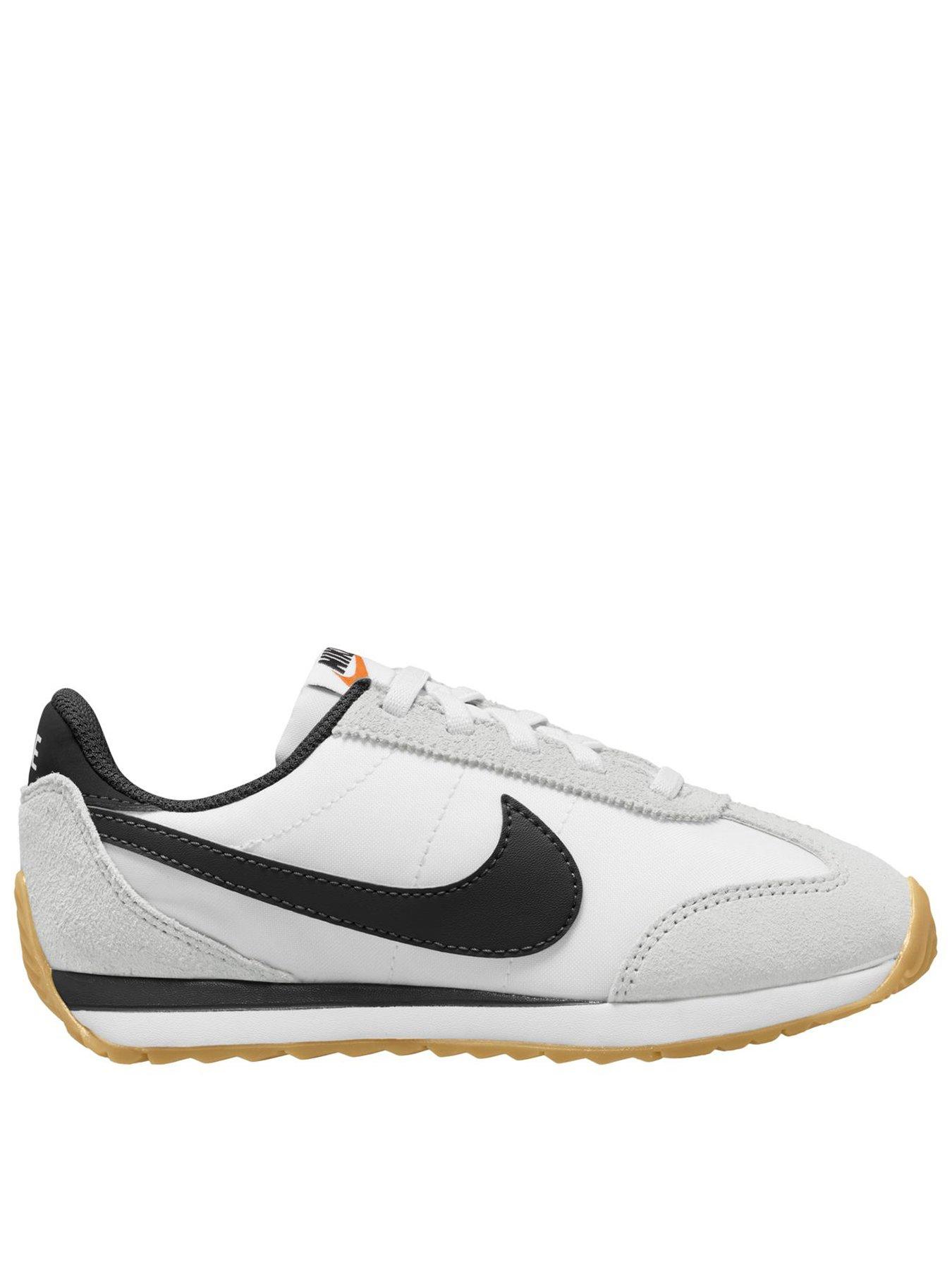 Nike Little Kids Nike Pacific Trainers, White/Black-Platinum Tint, Size 1 Older
