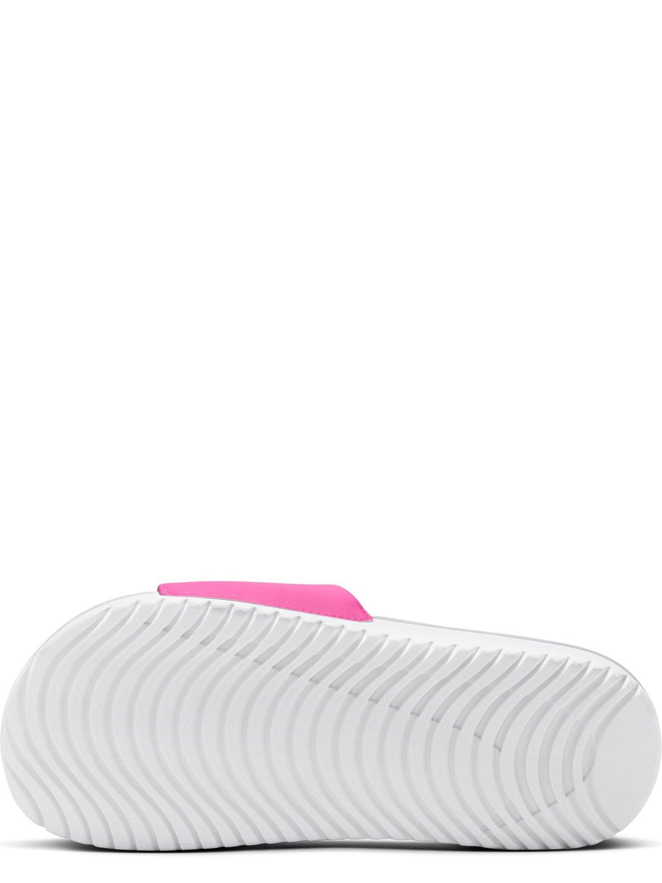 Image 5 of 6 of Nike Little/Big Kids Kawa Slides - Pink