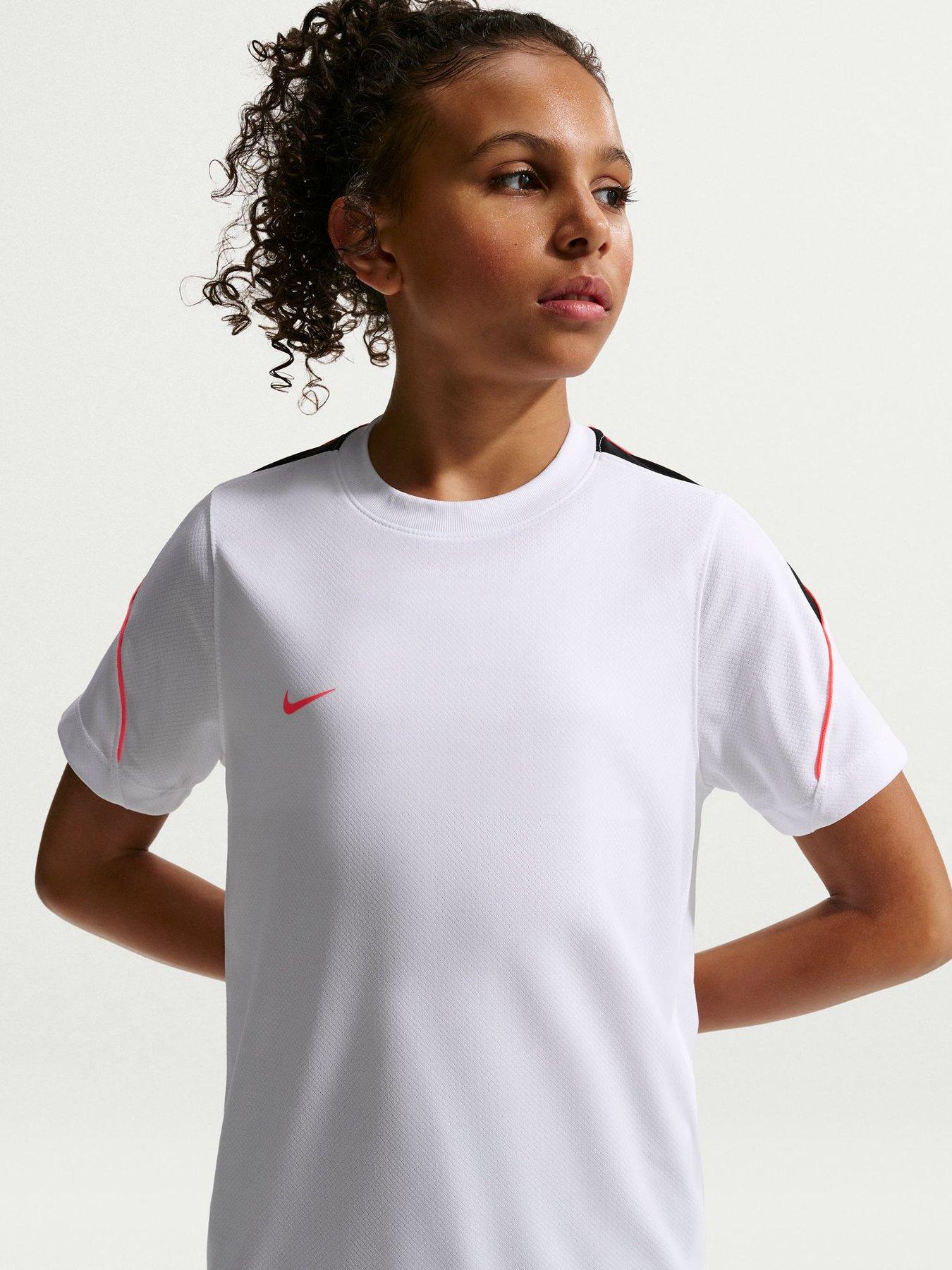 Nike Youth Dri-FIT Strike Top - White