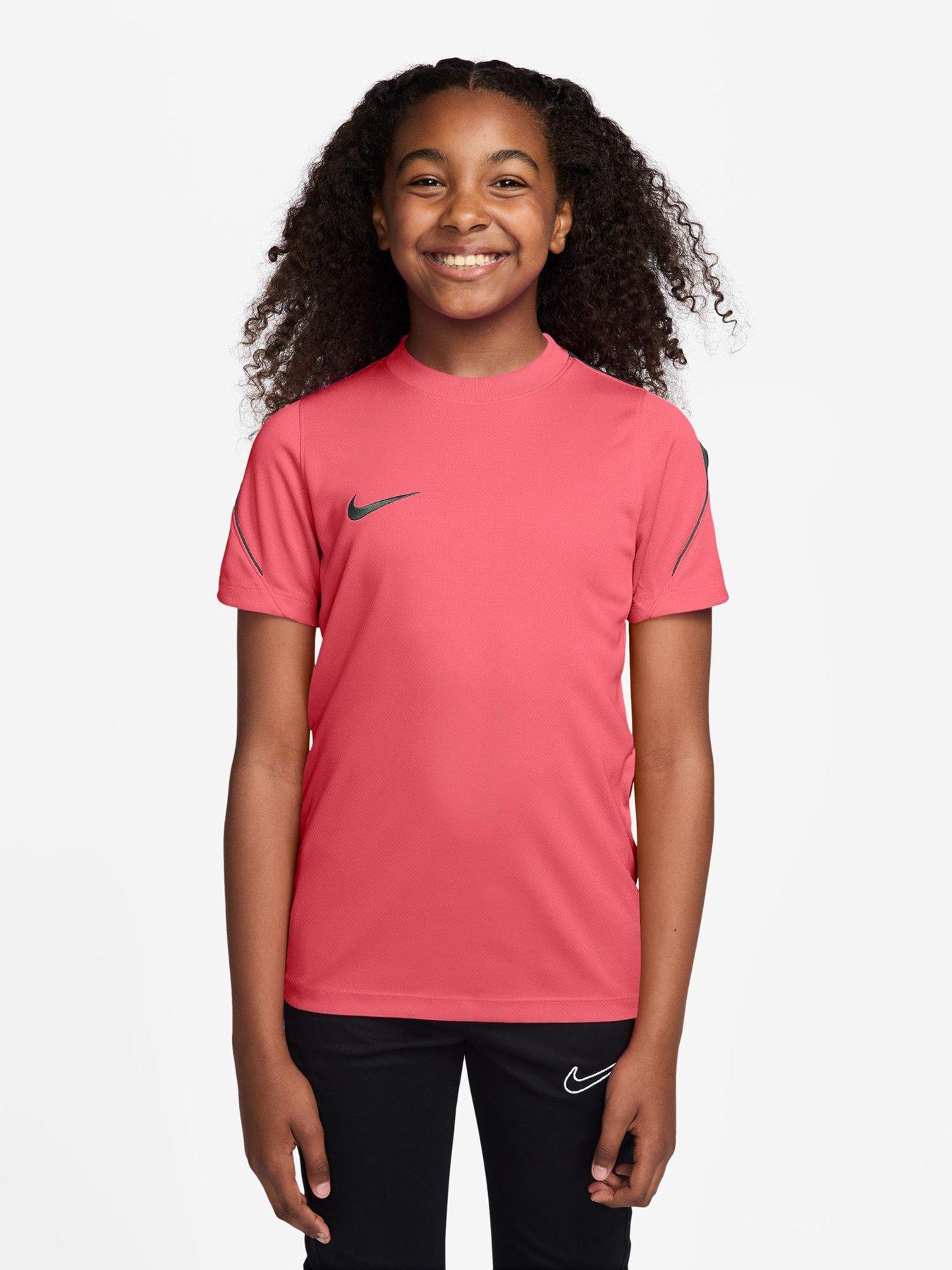 Image 1 of 3 of Nike Youth Dri-FIT Strike Top - Pink
