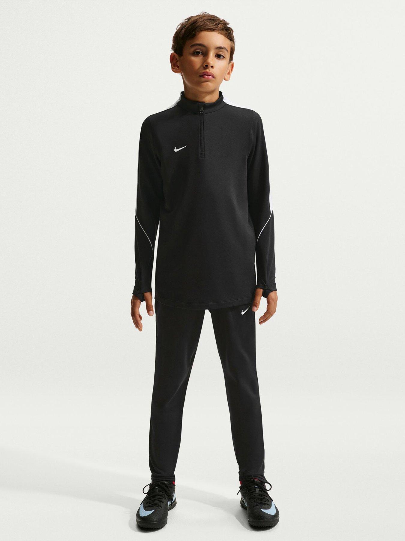 Nike Unisex Dri-FIT Strike Youth Football Drill Top - Black