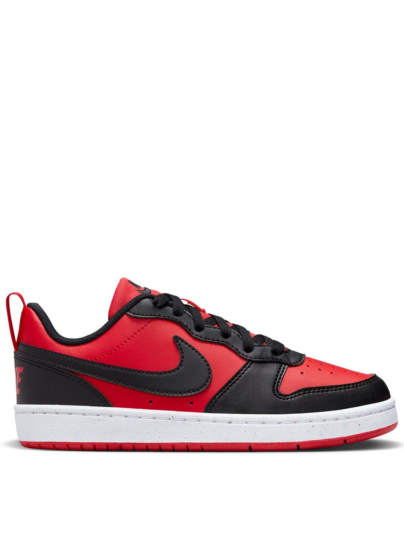 Nike Big Kids Nike Court Borough Low Recraft Trainers - Red