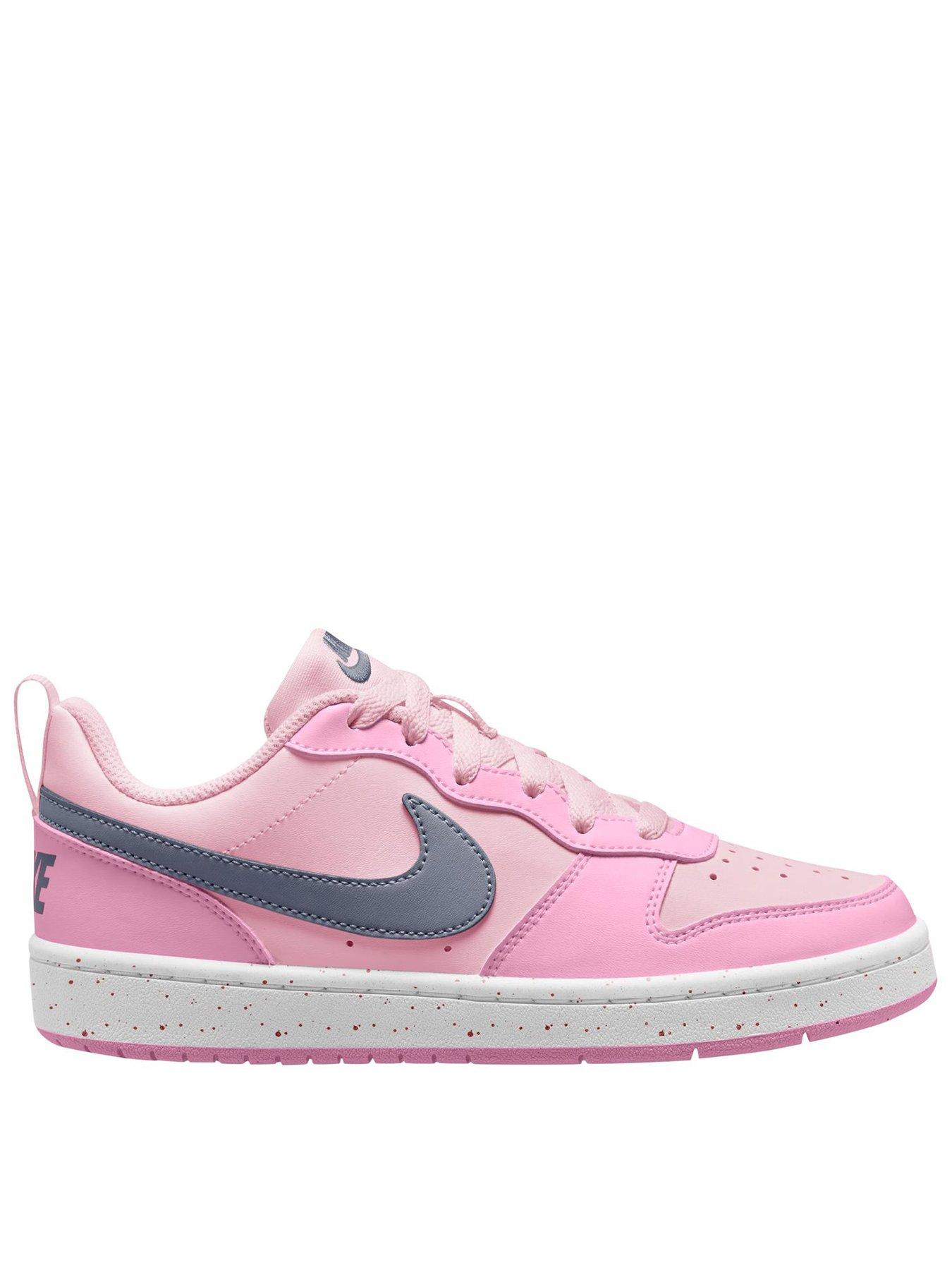 Nike Little Kids Nike Court Borough Low Recraft Trainers - Pink