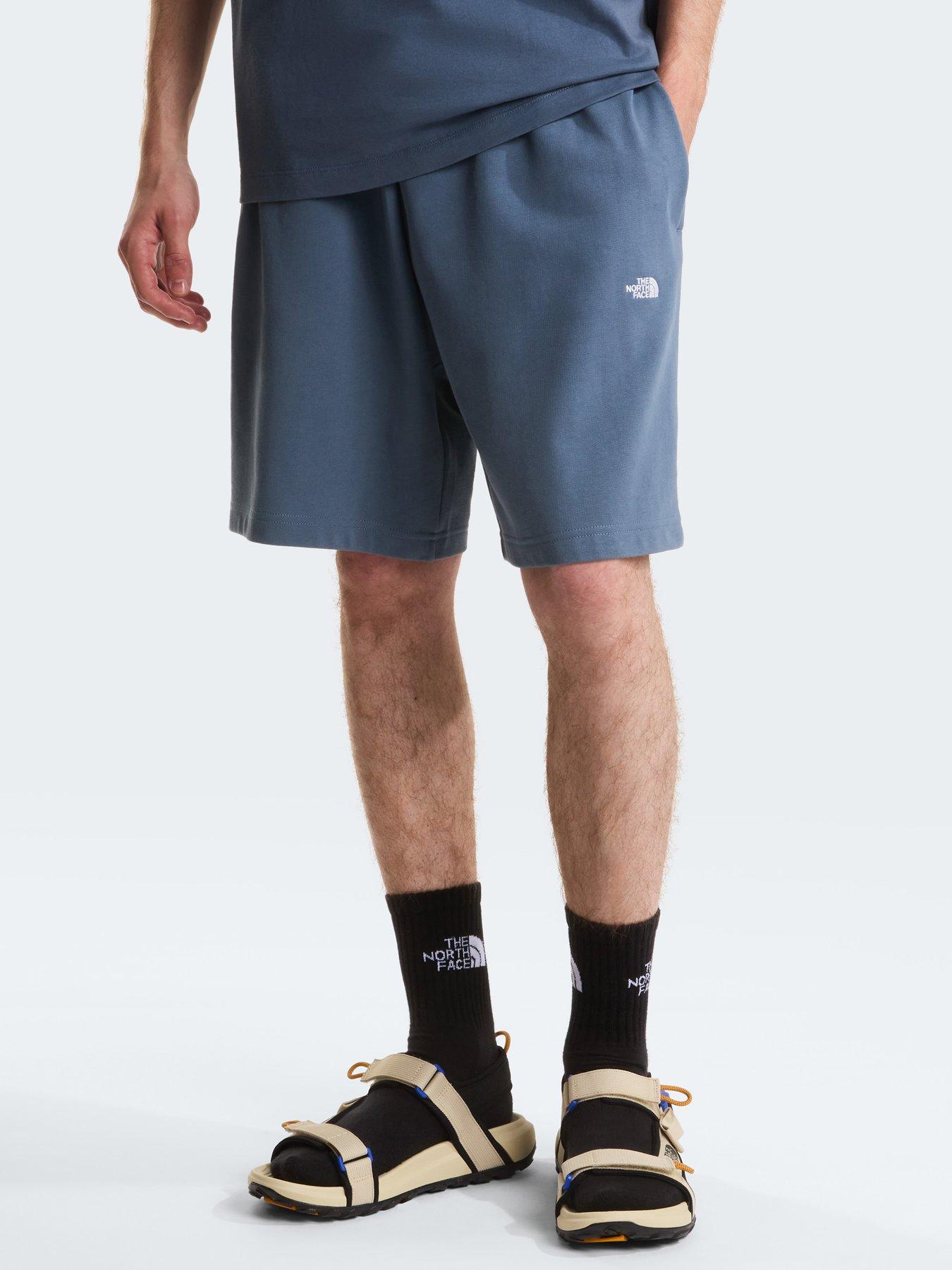 The North Face Mens Essential Relaxed Shorts, Blue, Size S, Men