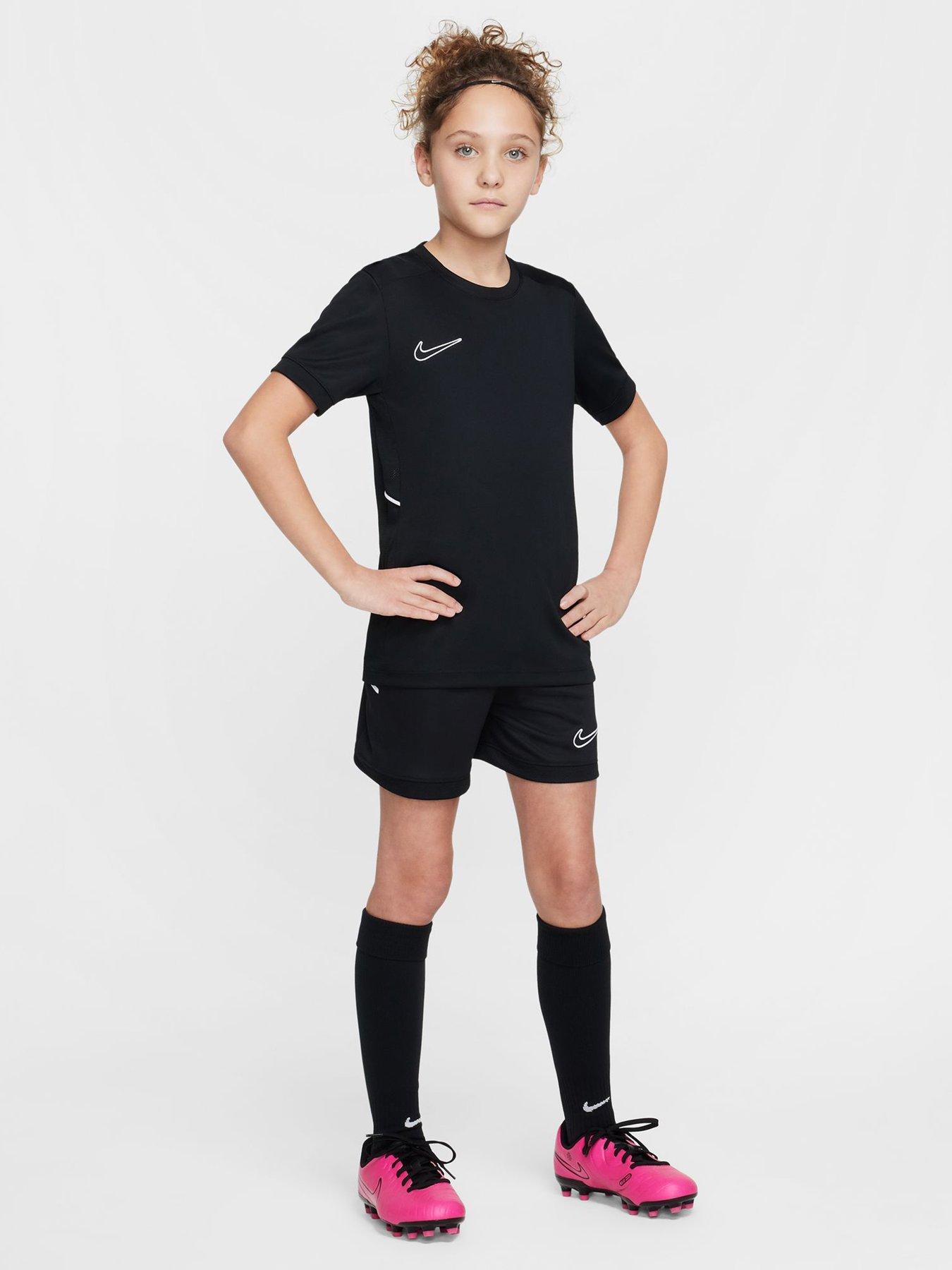 Image 3 of 6 of Nike Junior Dri-FIT Academy 25 T-Shirt - Black