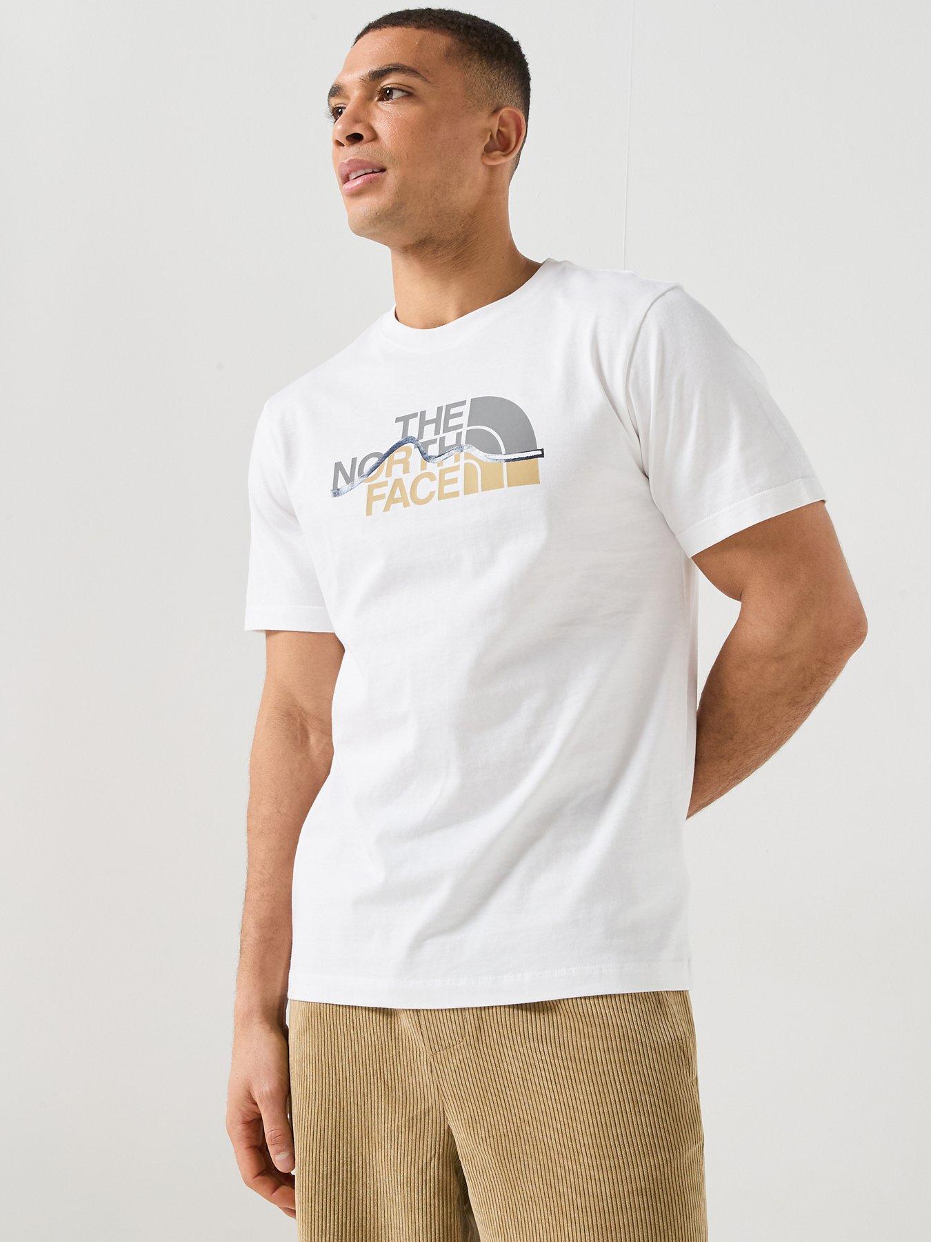 The North Face Mens Mountain Line T-Shirt - White