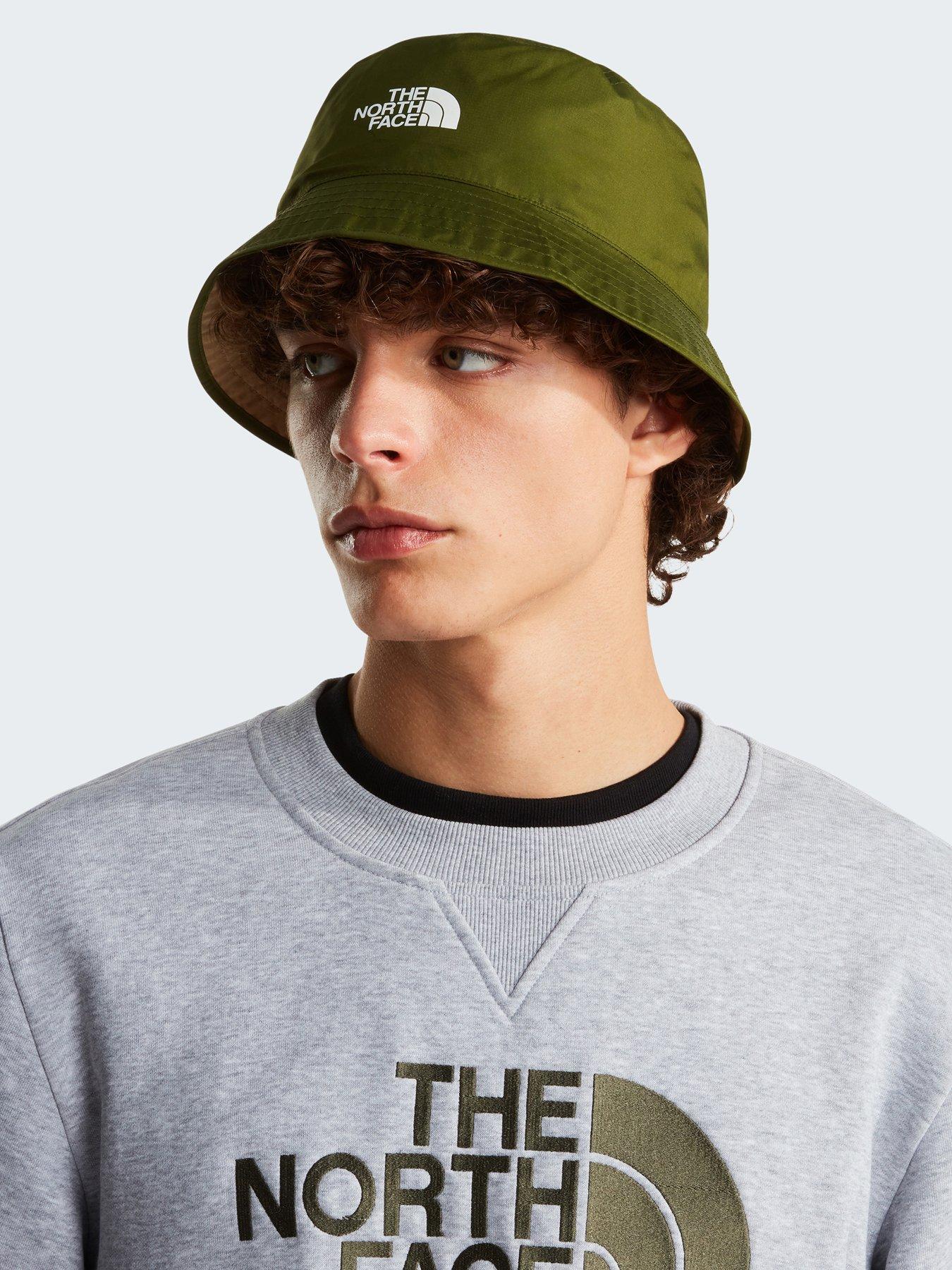 Image 2 of 7 of The North Face Mens Sun Stash Reversible Bucket Hat - Green
