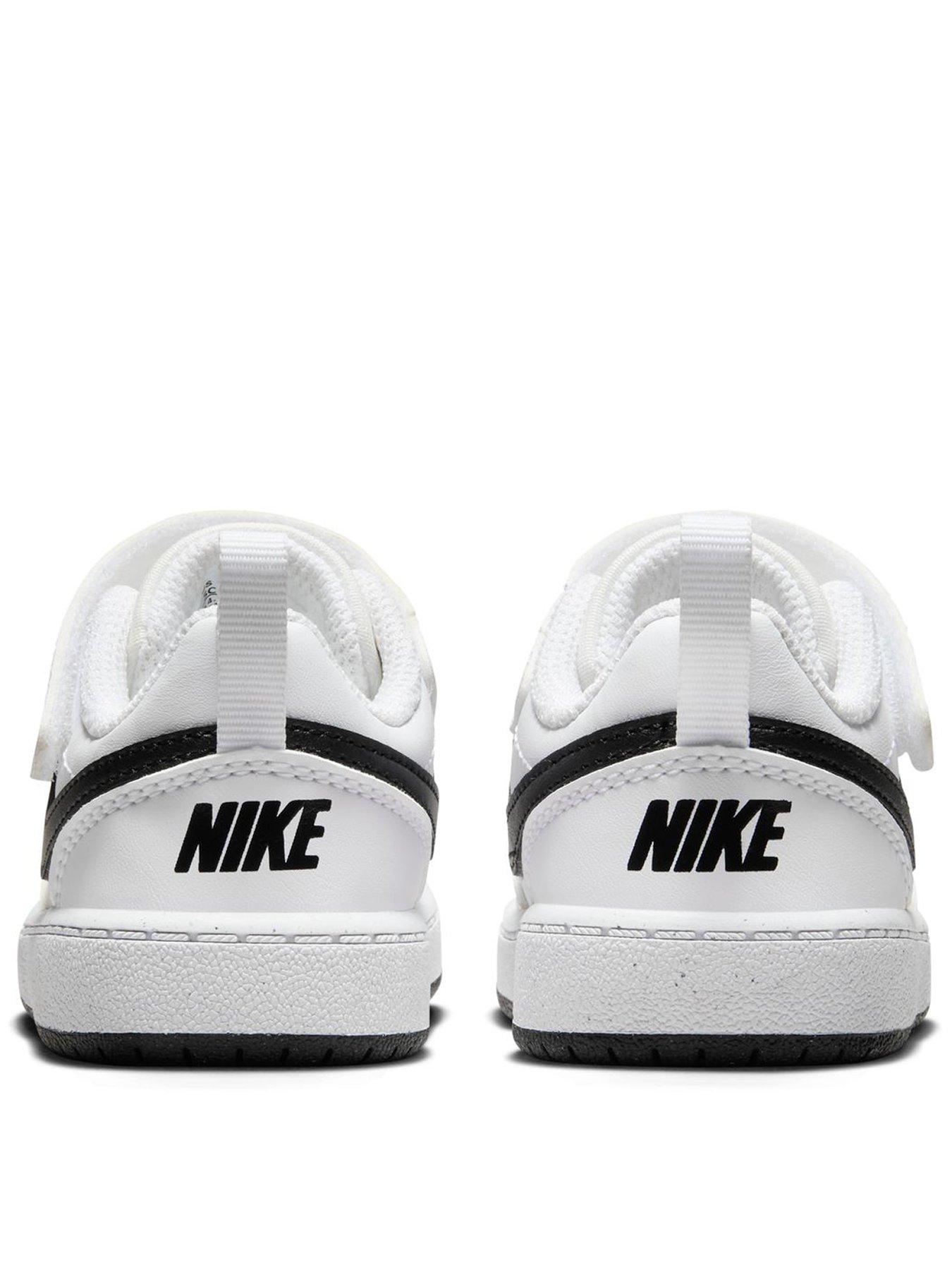 Image 3 of 8 of Nike Baby/Toddler Nike Court Borough Low Recraft Trainers - White