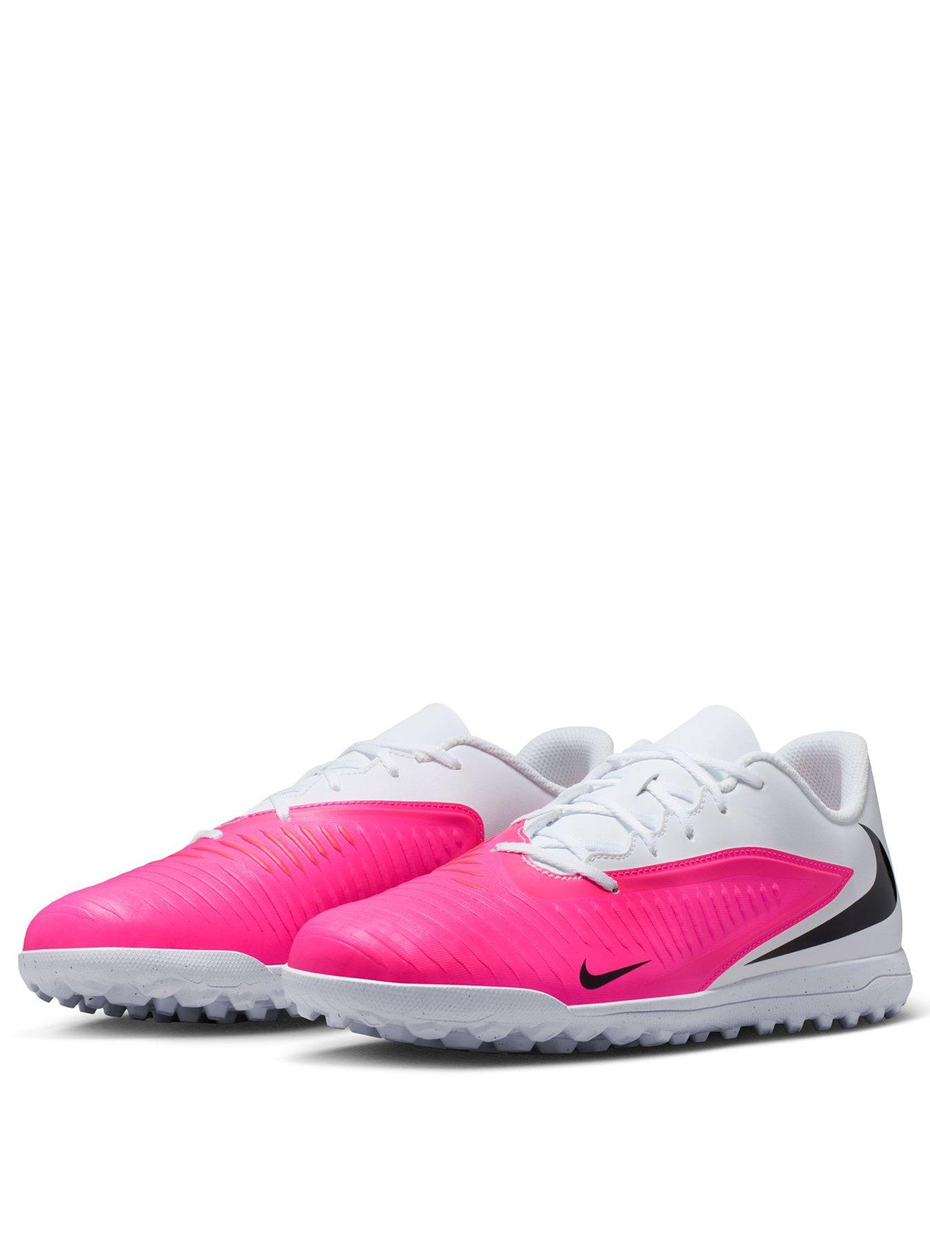 Nike Mens Phantom 6 Low Academy Club Football Boots - Pink/White