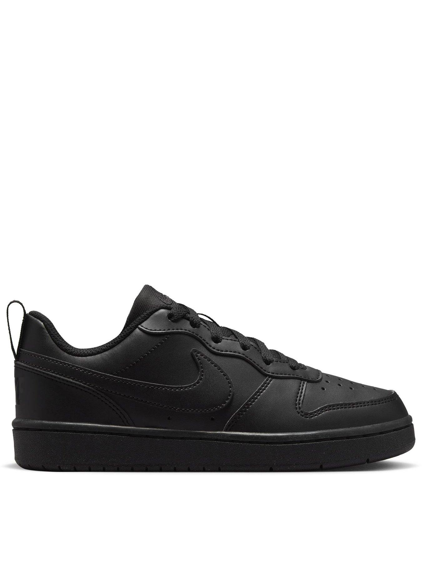 Nike Big Kids Nike Court Borough Low Recraft Trainers - Black